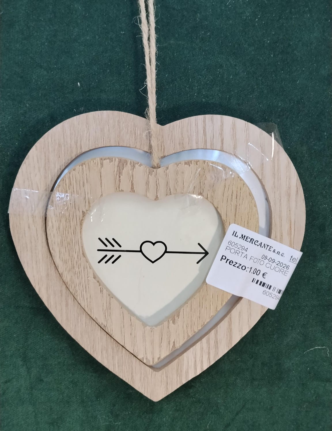 PORTA FOTO CUORE