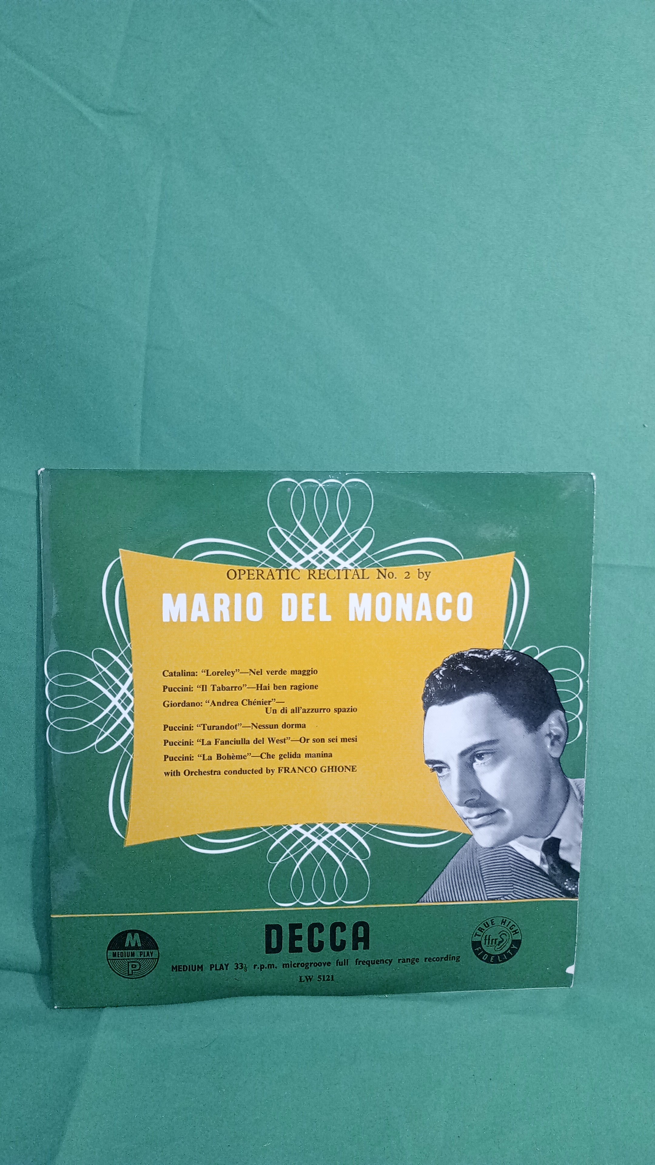 DISCO 78 GIRI PER GRAMMOFONO