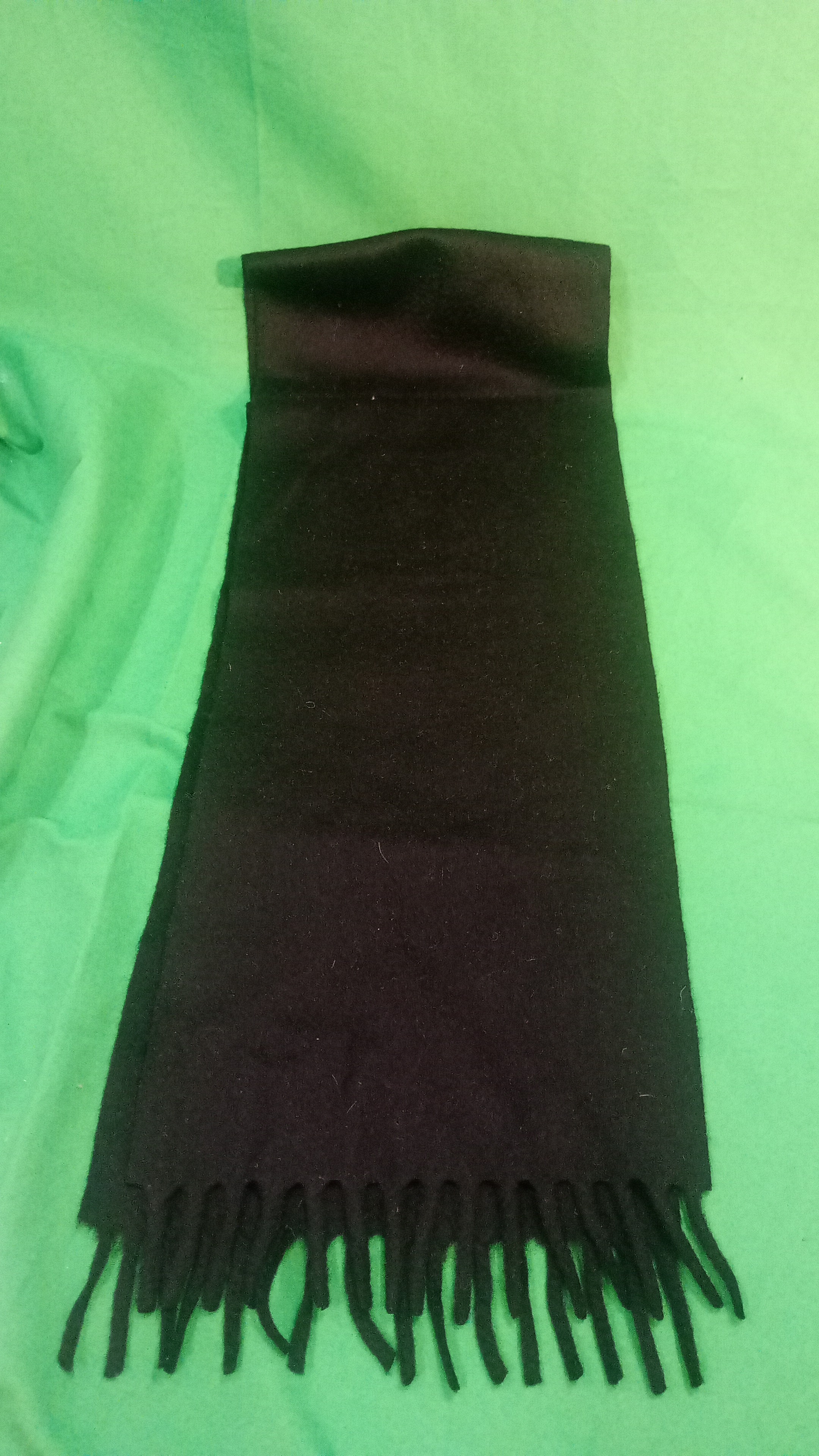 COLOMBO cashmere sciarpa nera