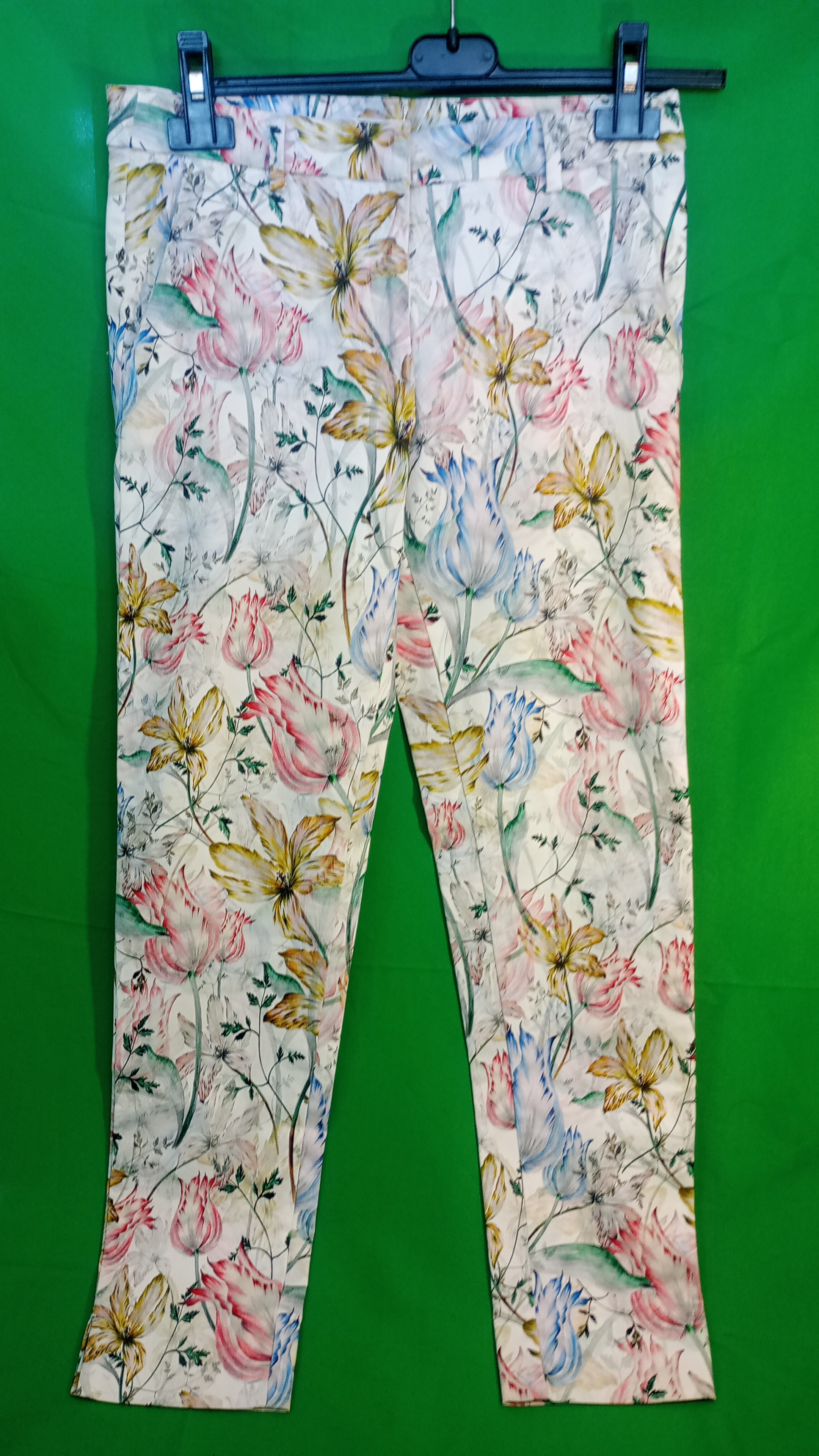H & M pant. a fiori