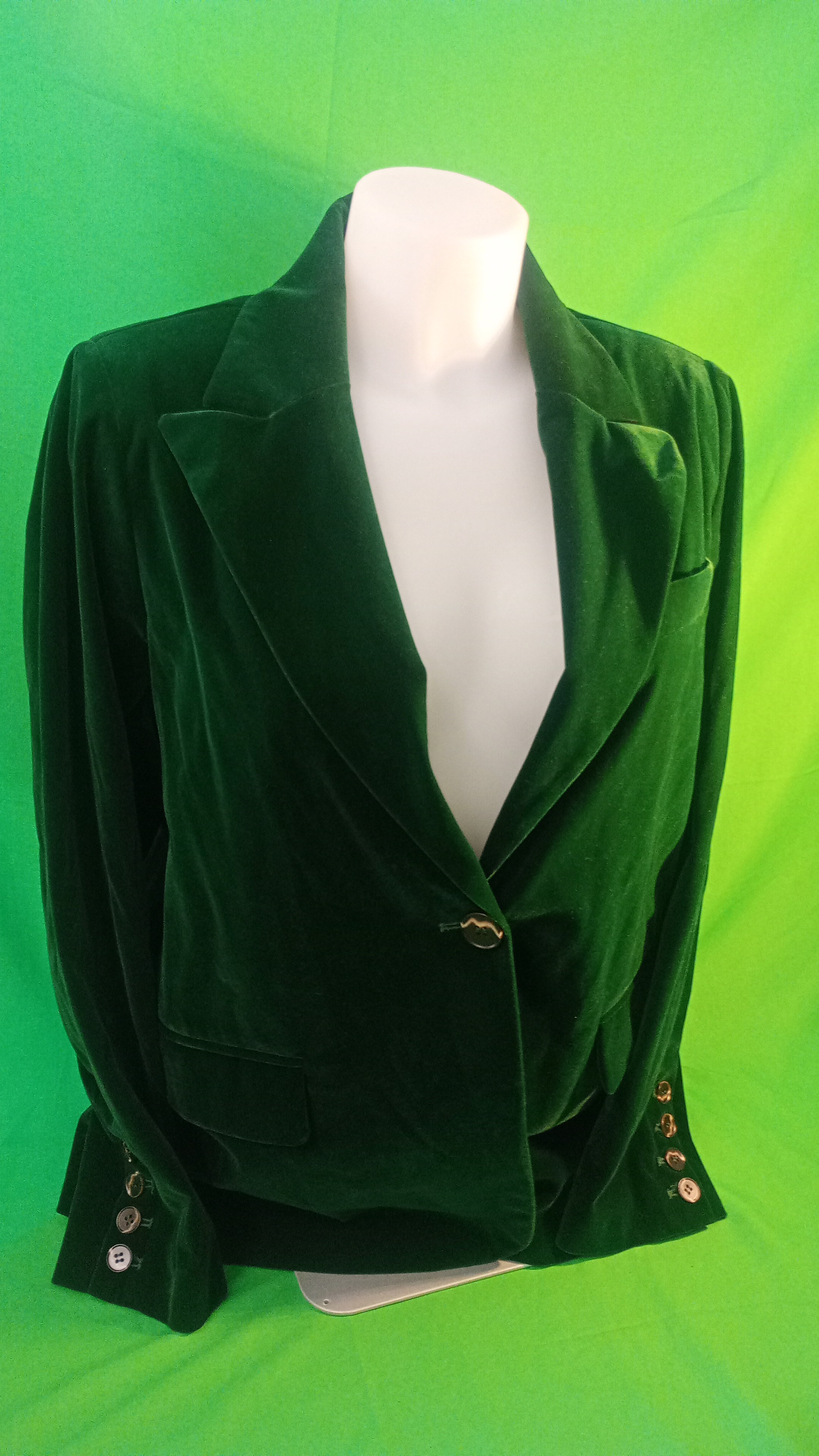 SUNCOO PARIS giacca in velluto verde