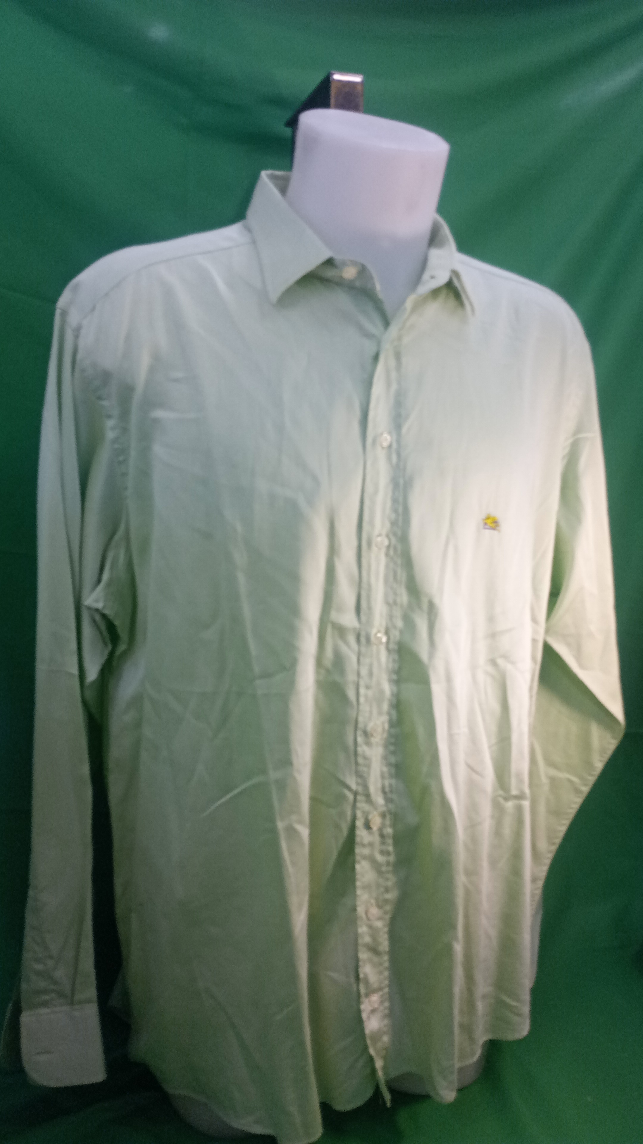 ETRO camicia verde acqua tg.46