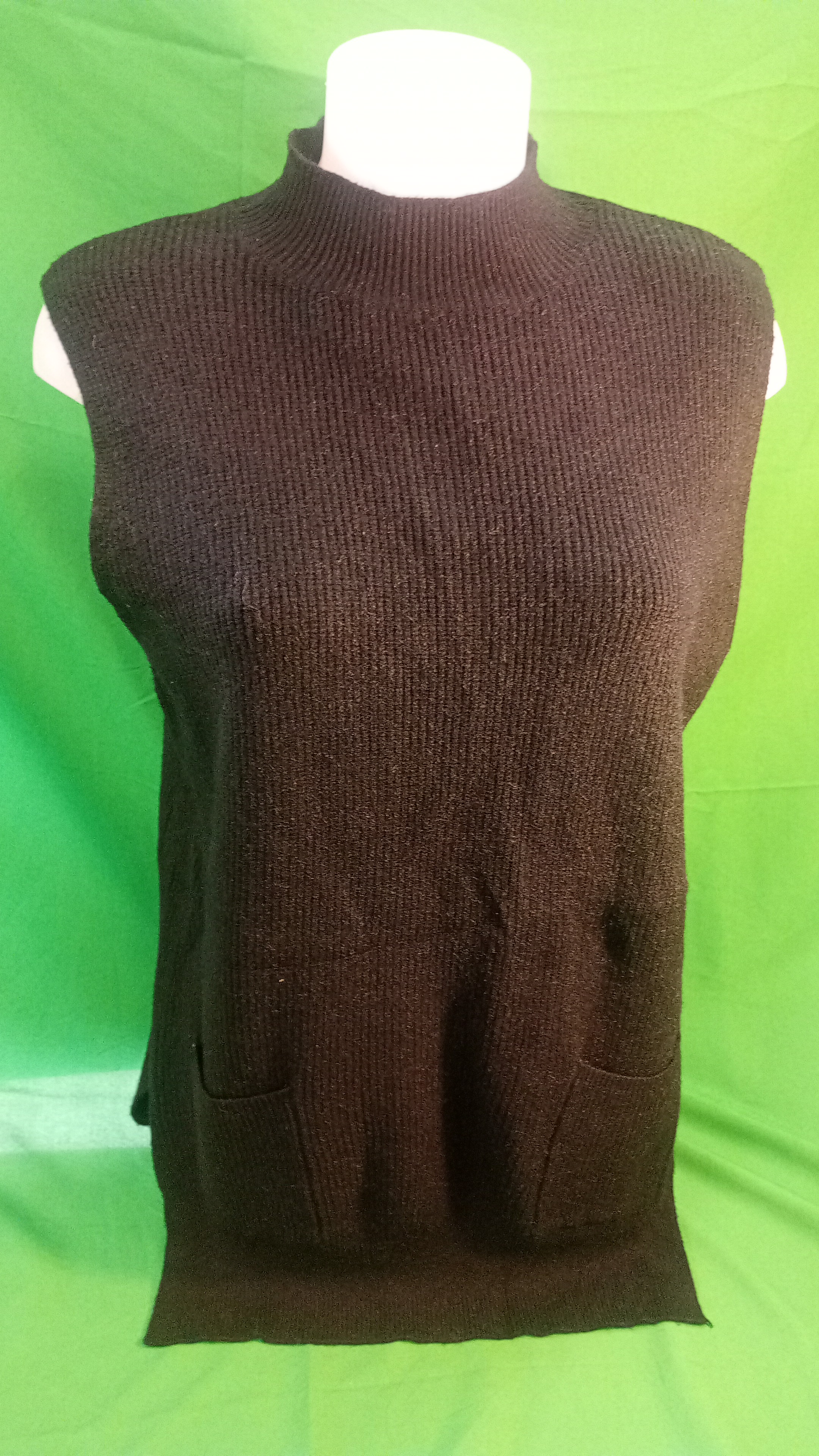 MEILY vest. nero lungo