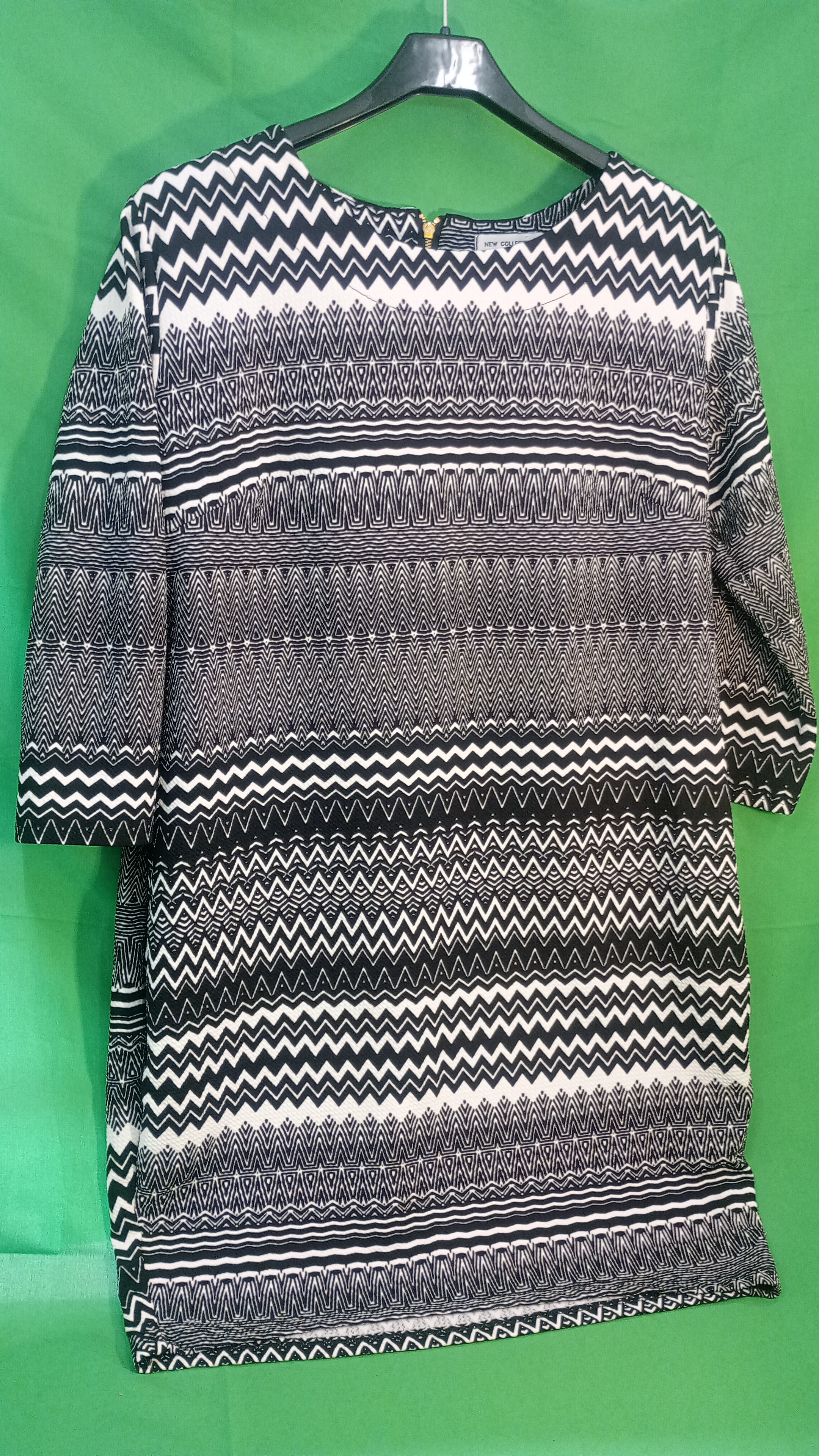NEW COLLLECTION vest. nero bianco