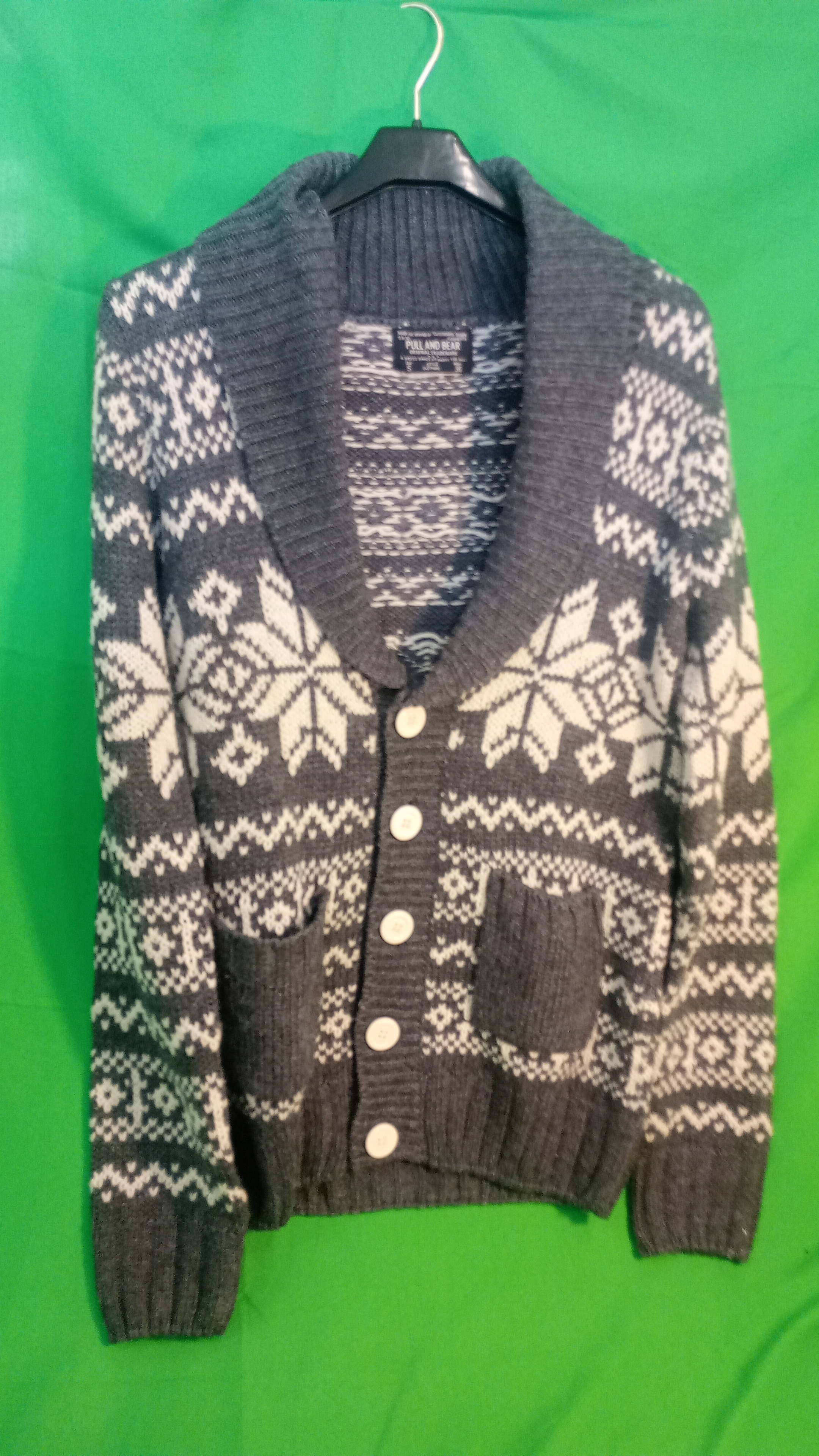 PULL and BEAR cardigan grigio