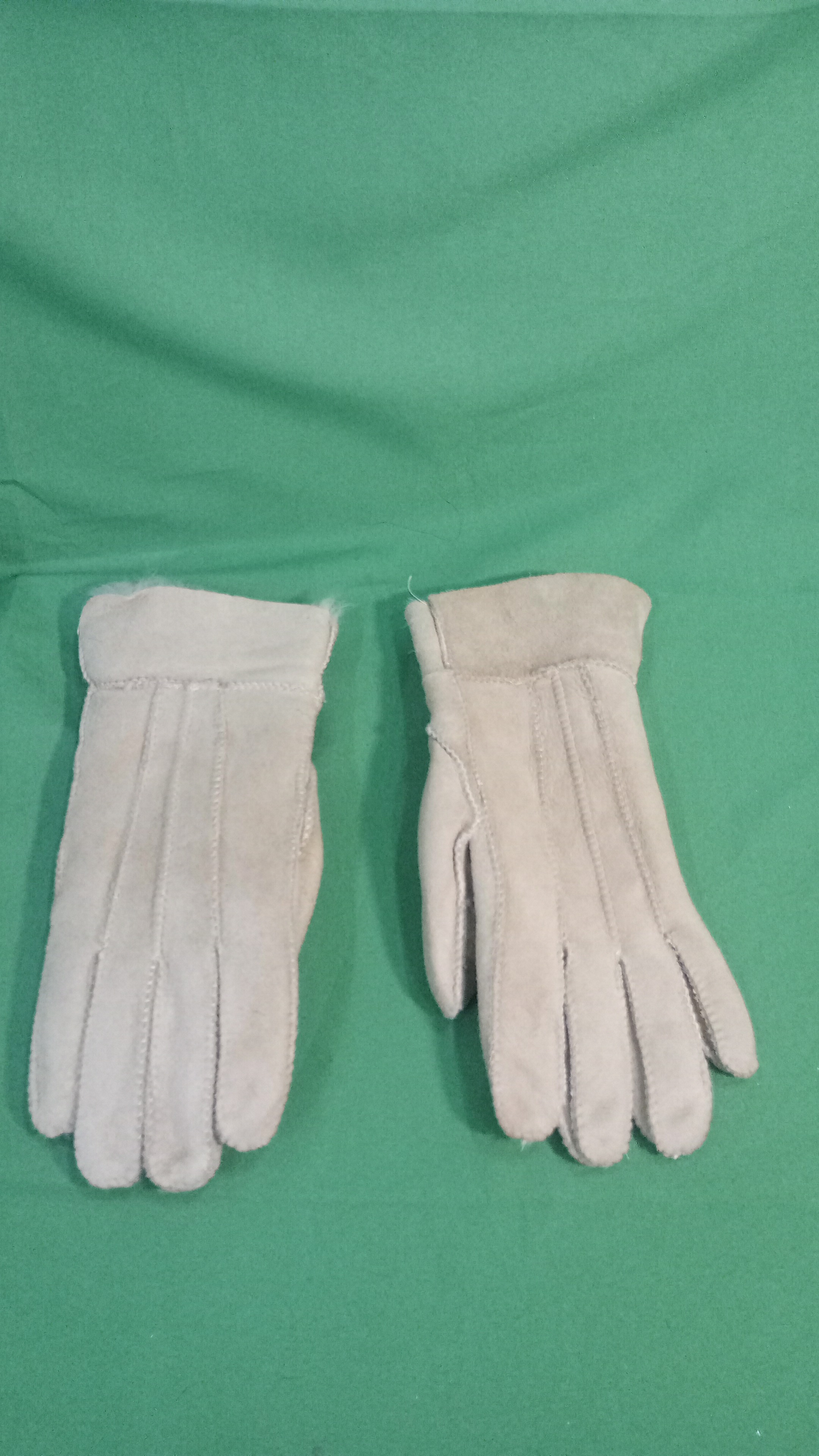 guanti beige