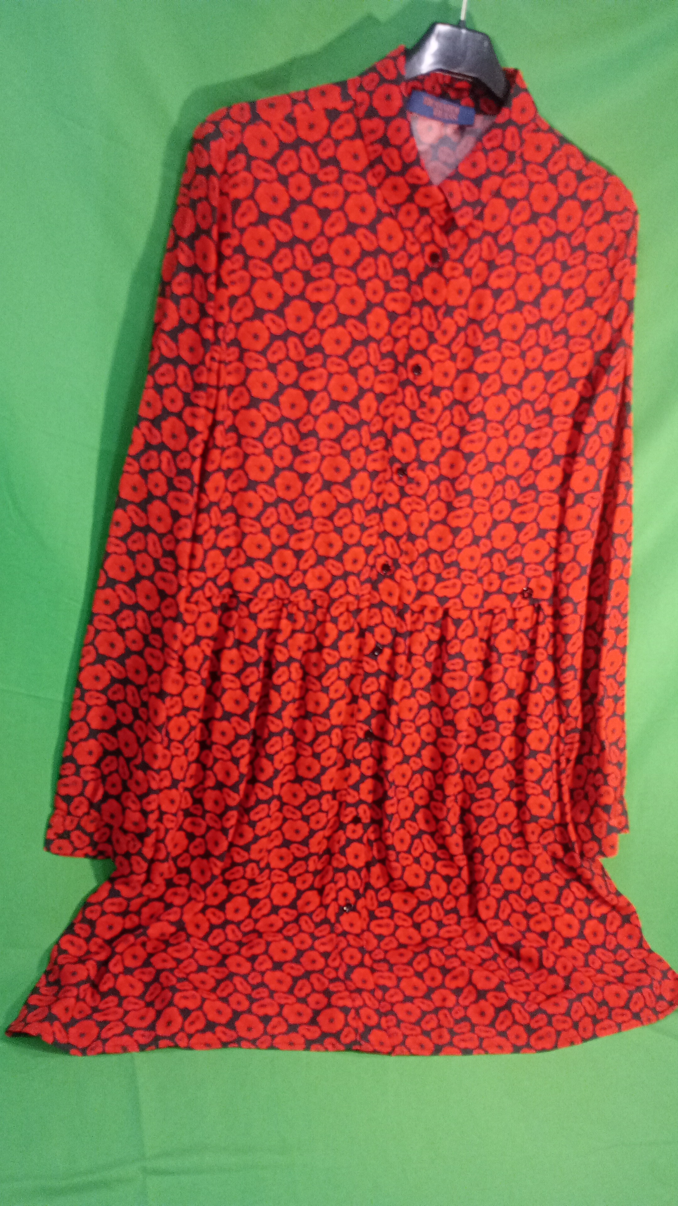 TRUSSARDI JEANS vestito rosso