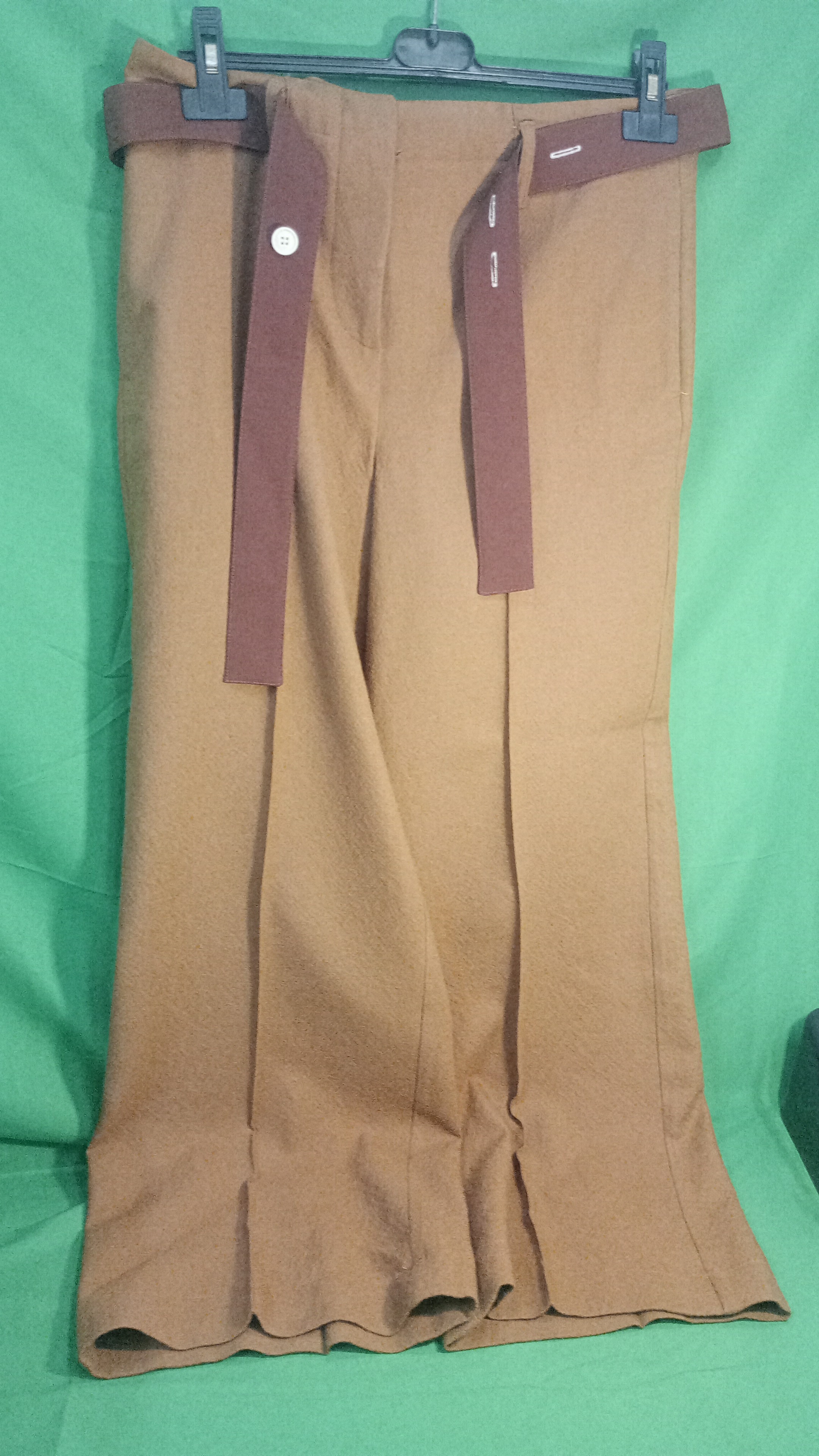 ALYSI pantalone marrone