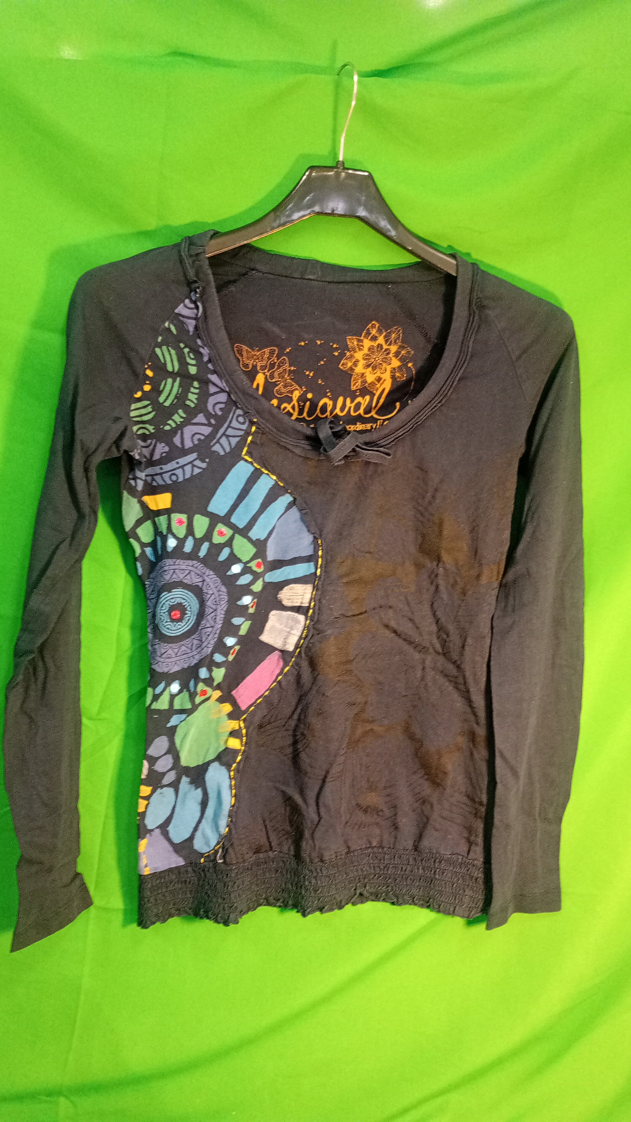 DESIGUAL maglia blu
