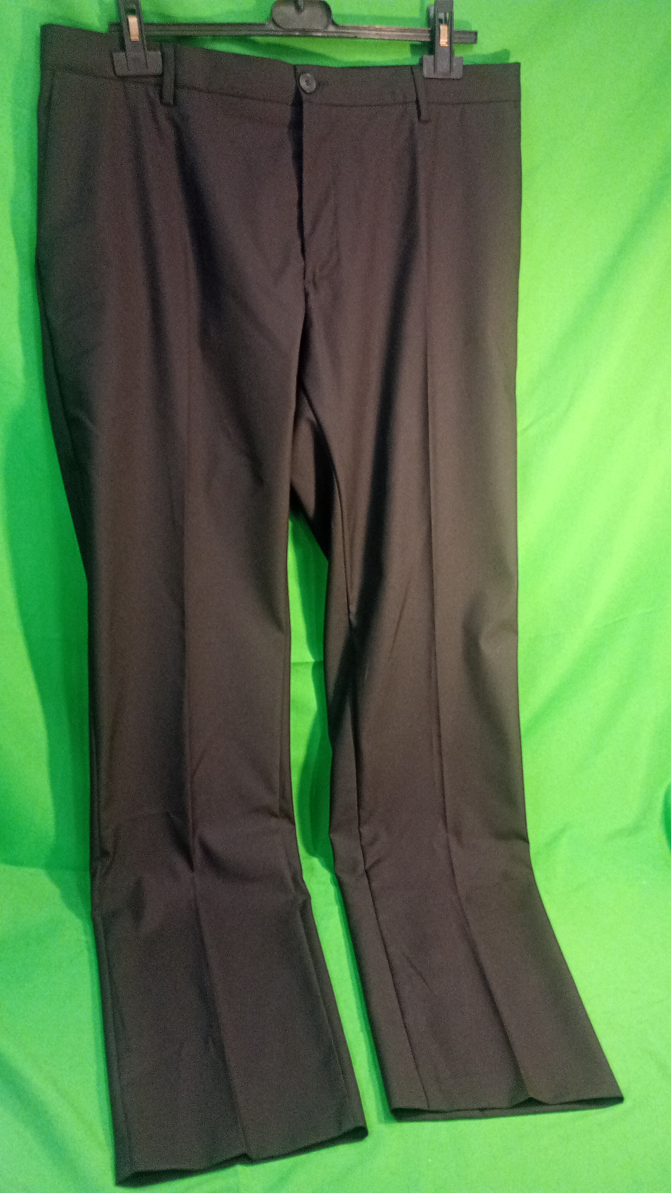 Benetton pantalone nero classico