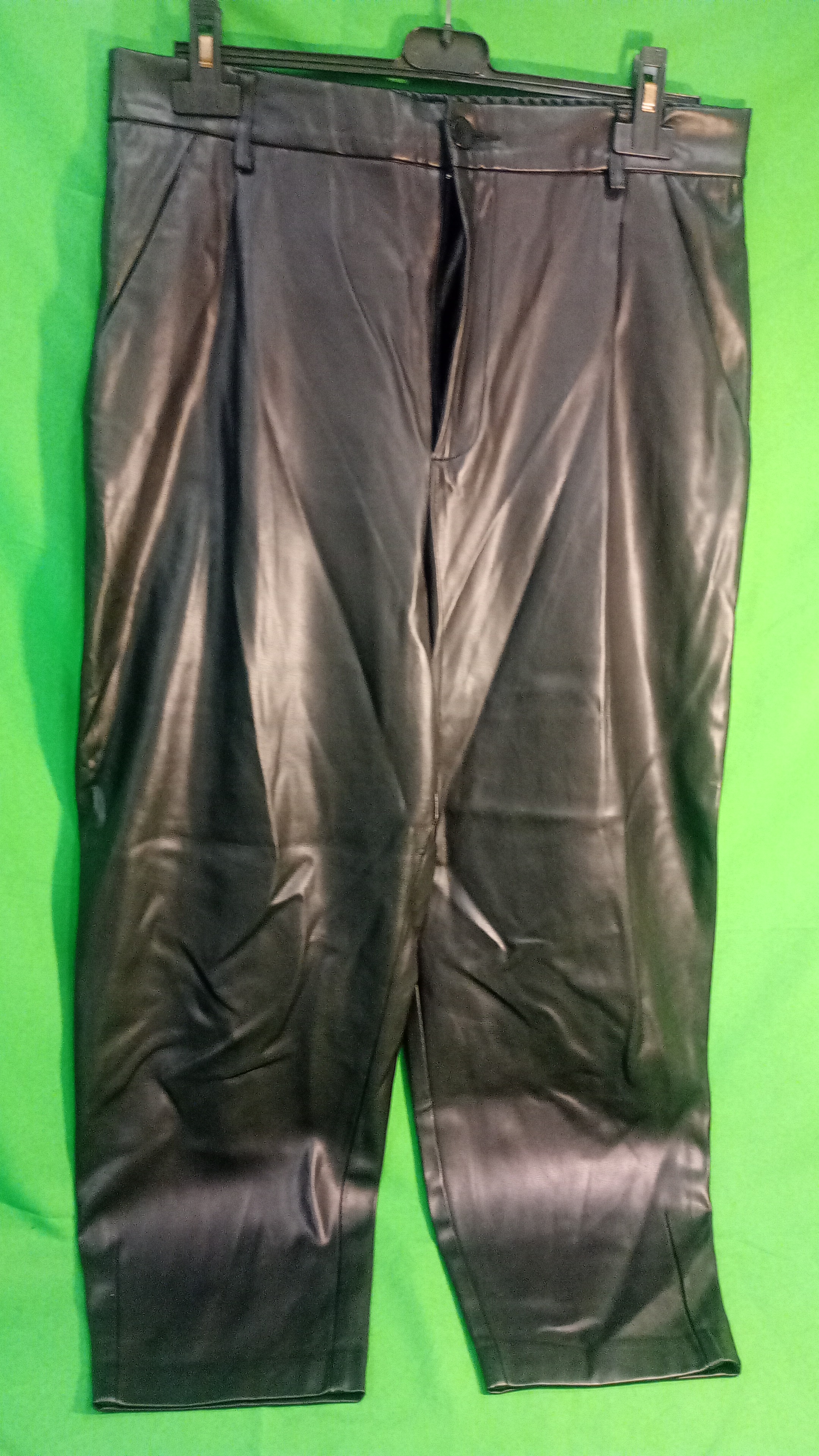 Zara pantaloni ecopelle