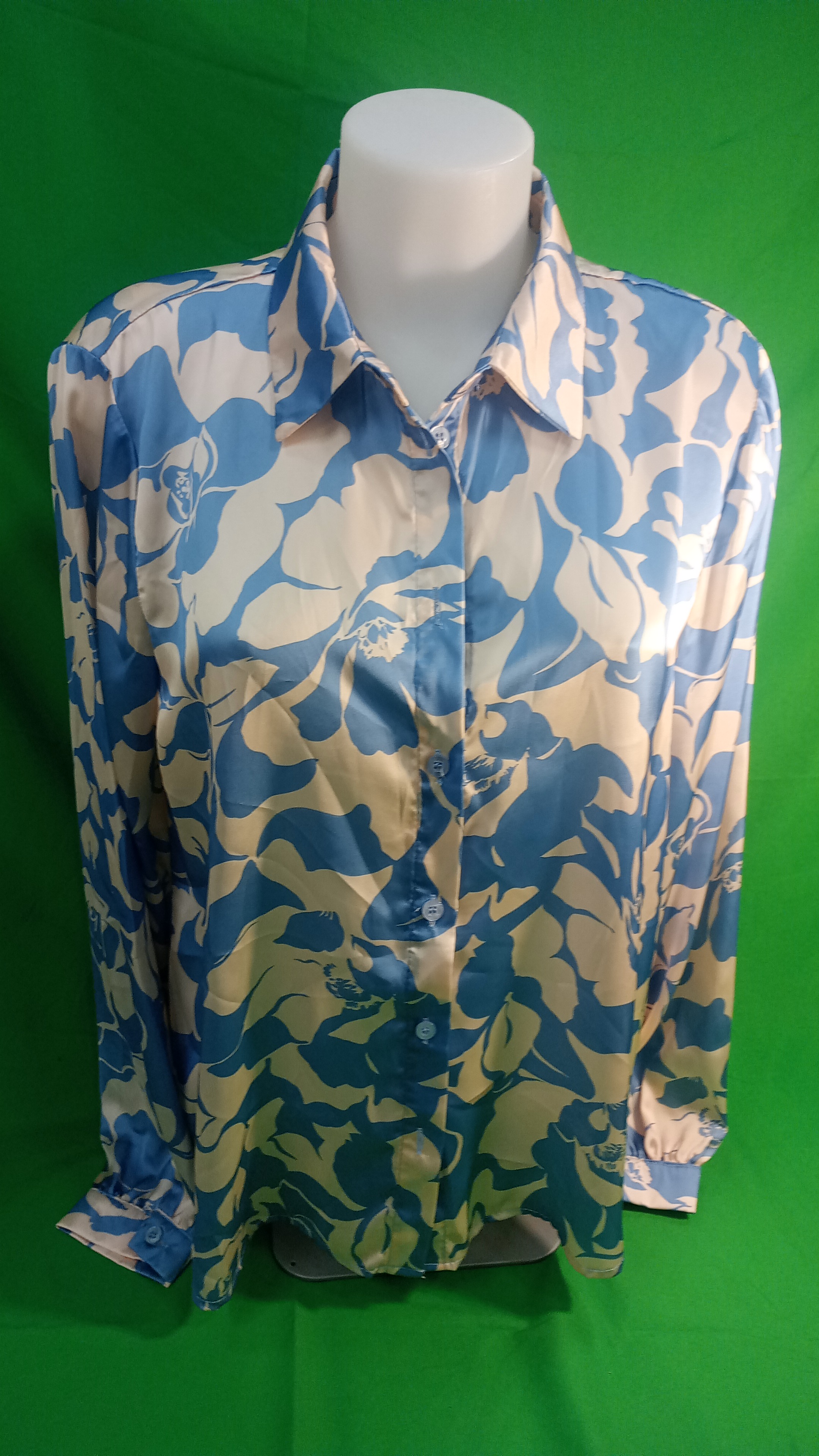 Susy mix camicia Azzurra  beige