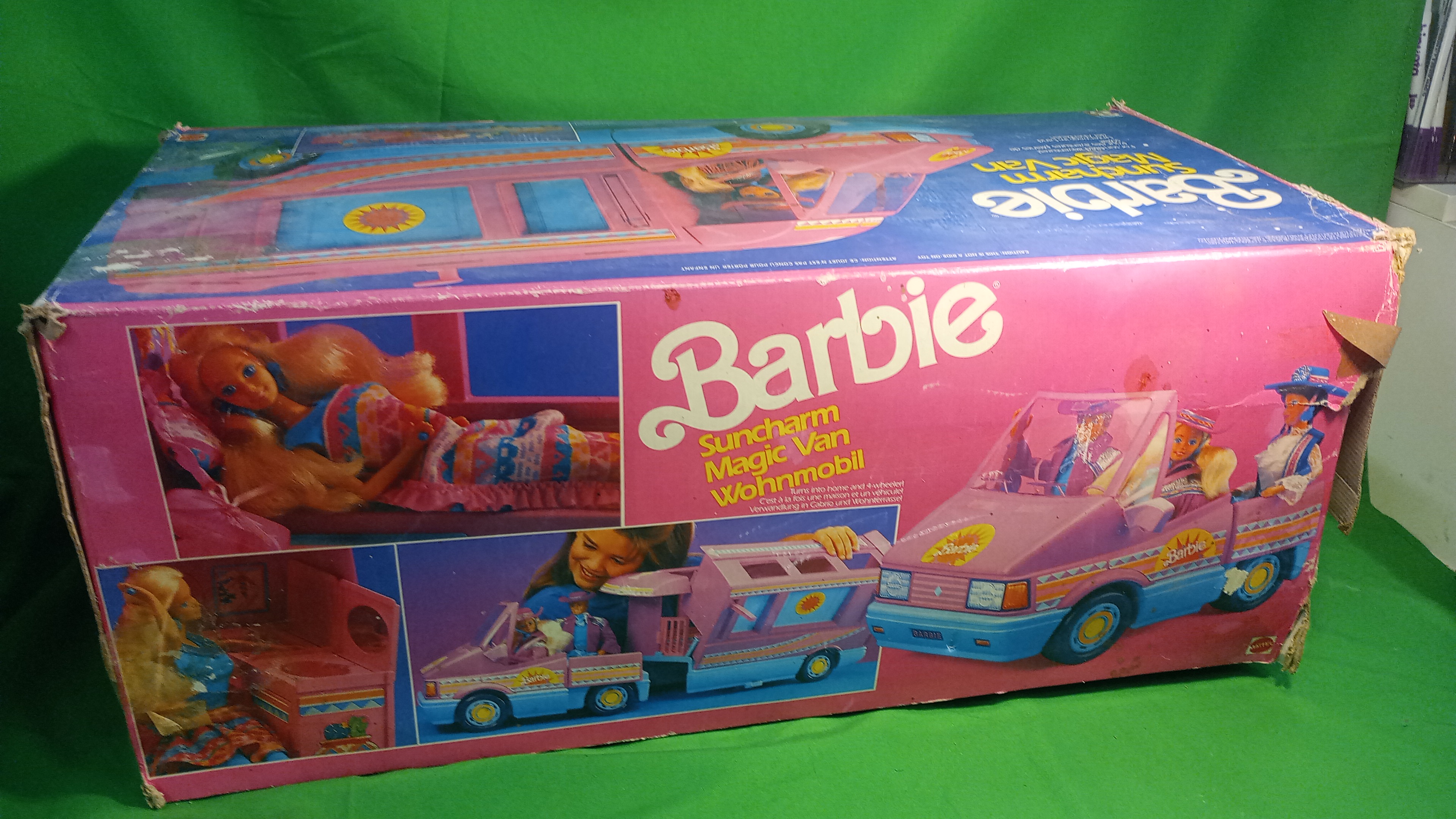 BARBIE SUNCHARM MAGIC VAN MATTEL 1983-1989