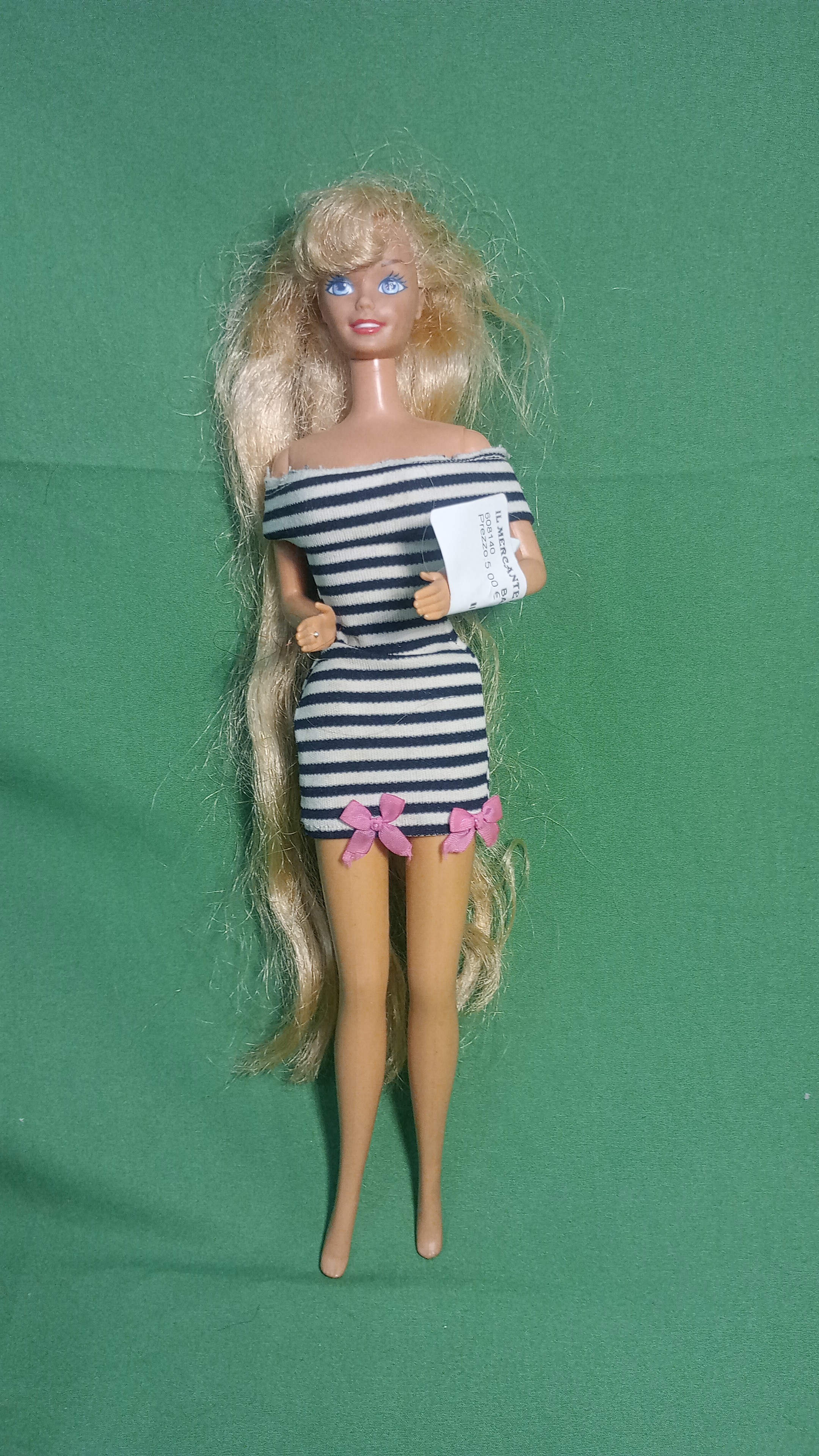 BARBIE anni &lsquo;80 pezzo manc. sul collo