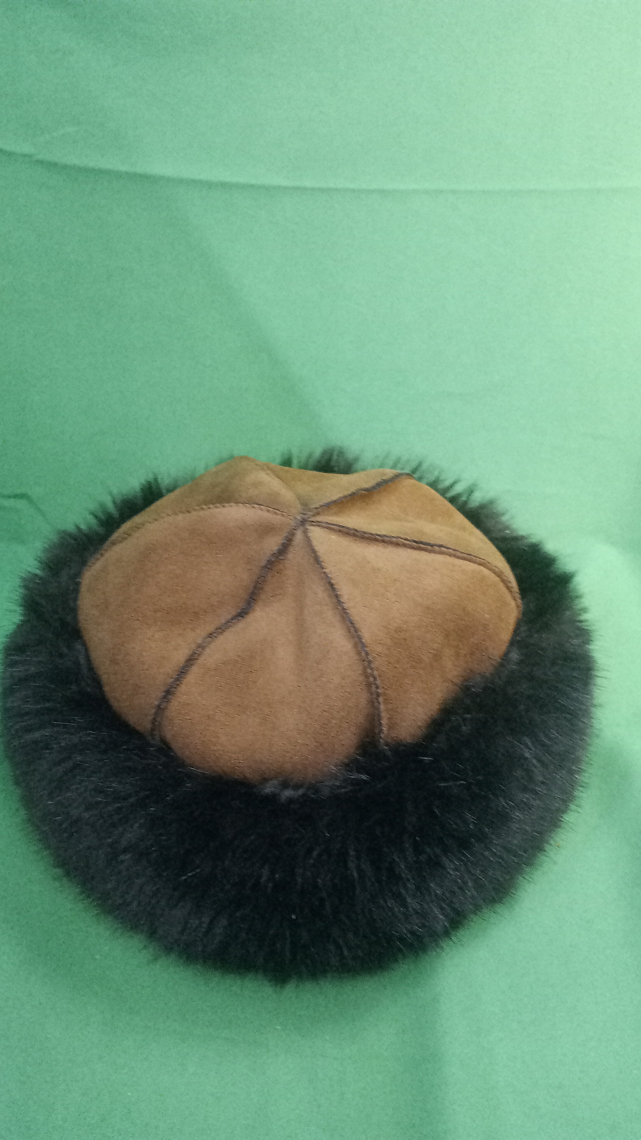 cappello scamosciato