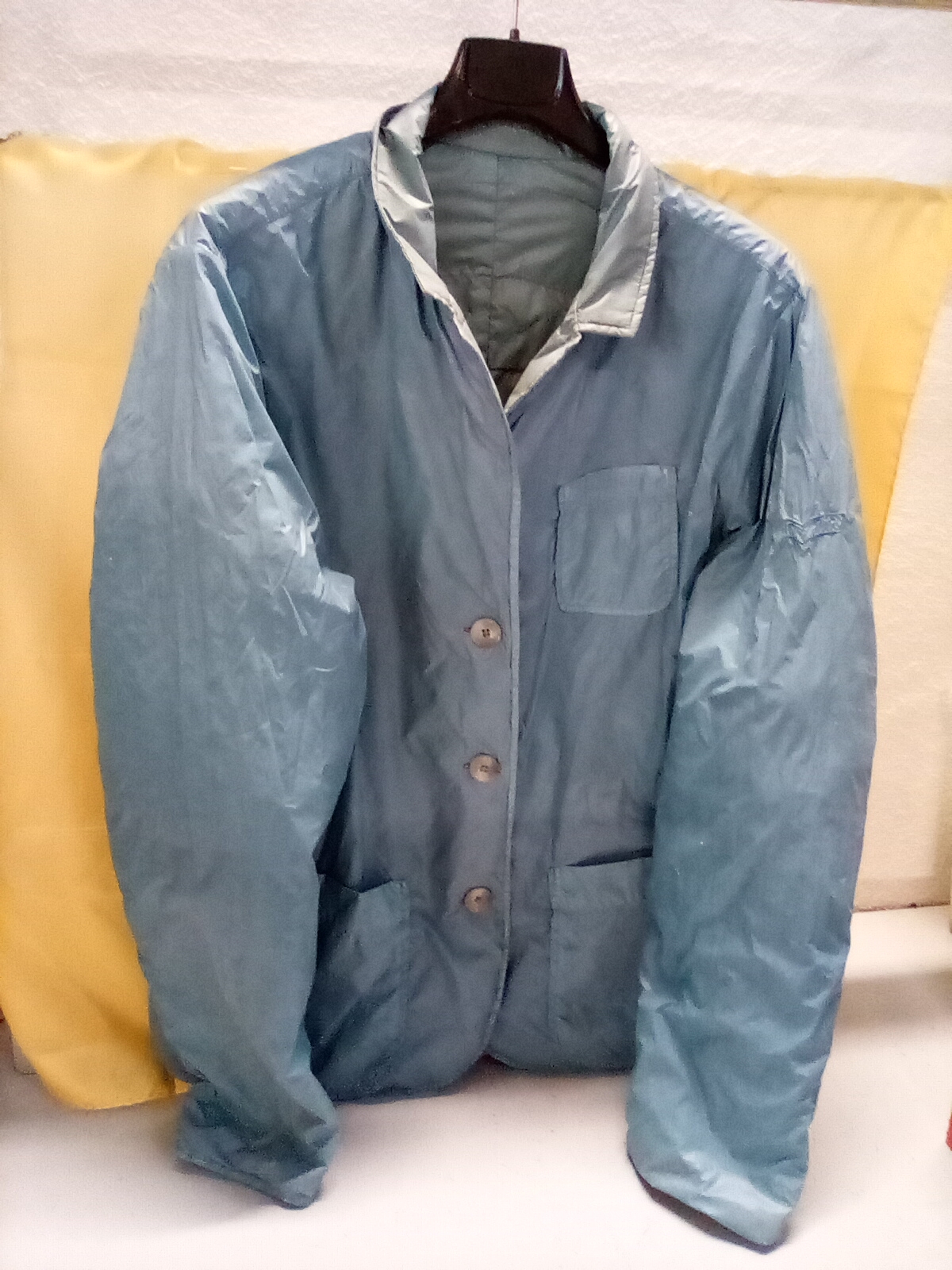 piumino azzurro doubleface  GAS tg.52