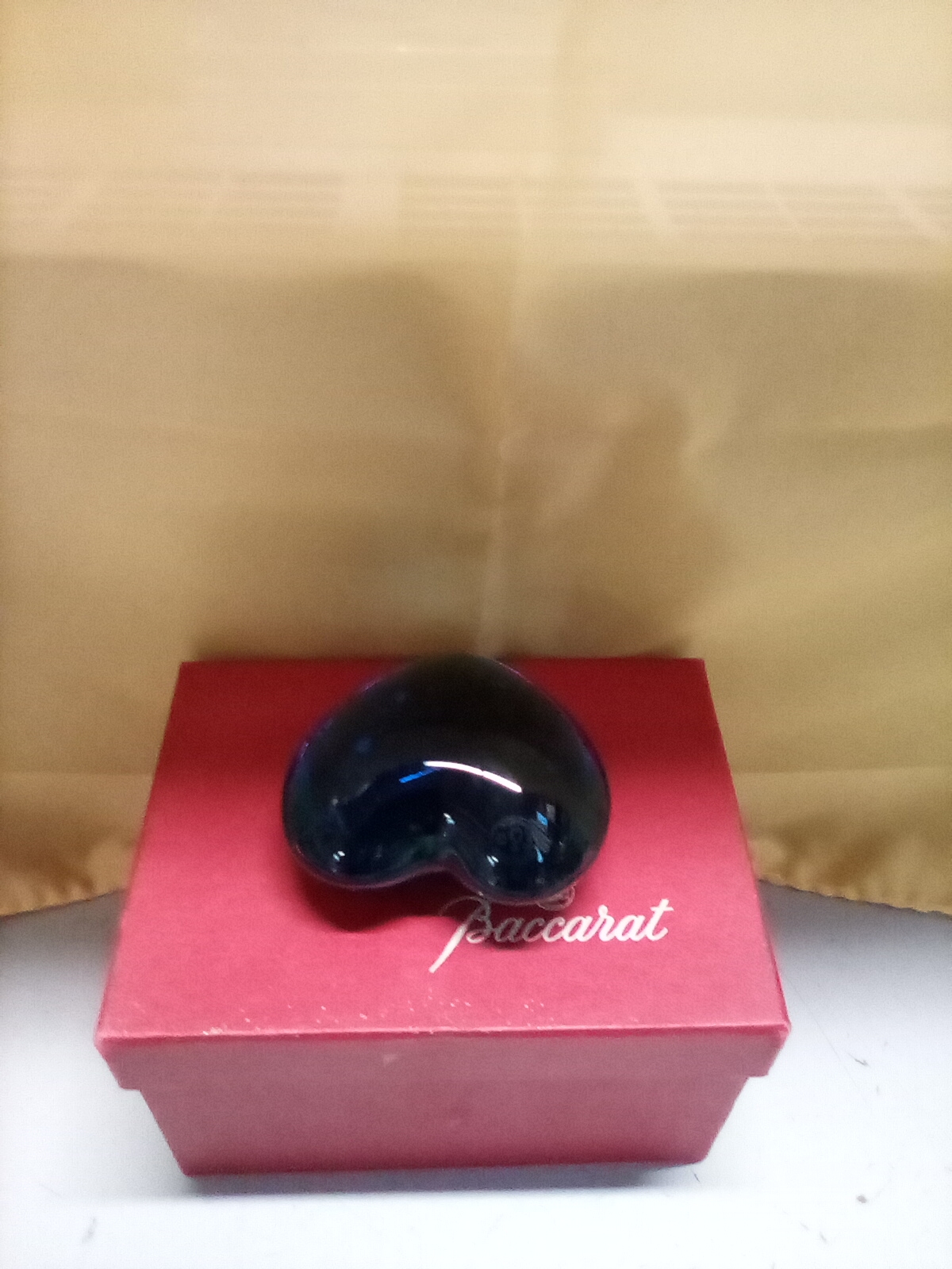 Cuore Amor Blu Baccarat