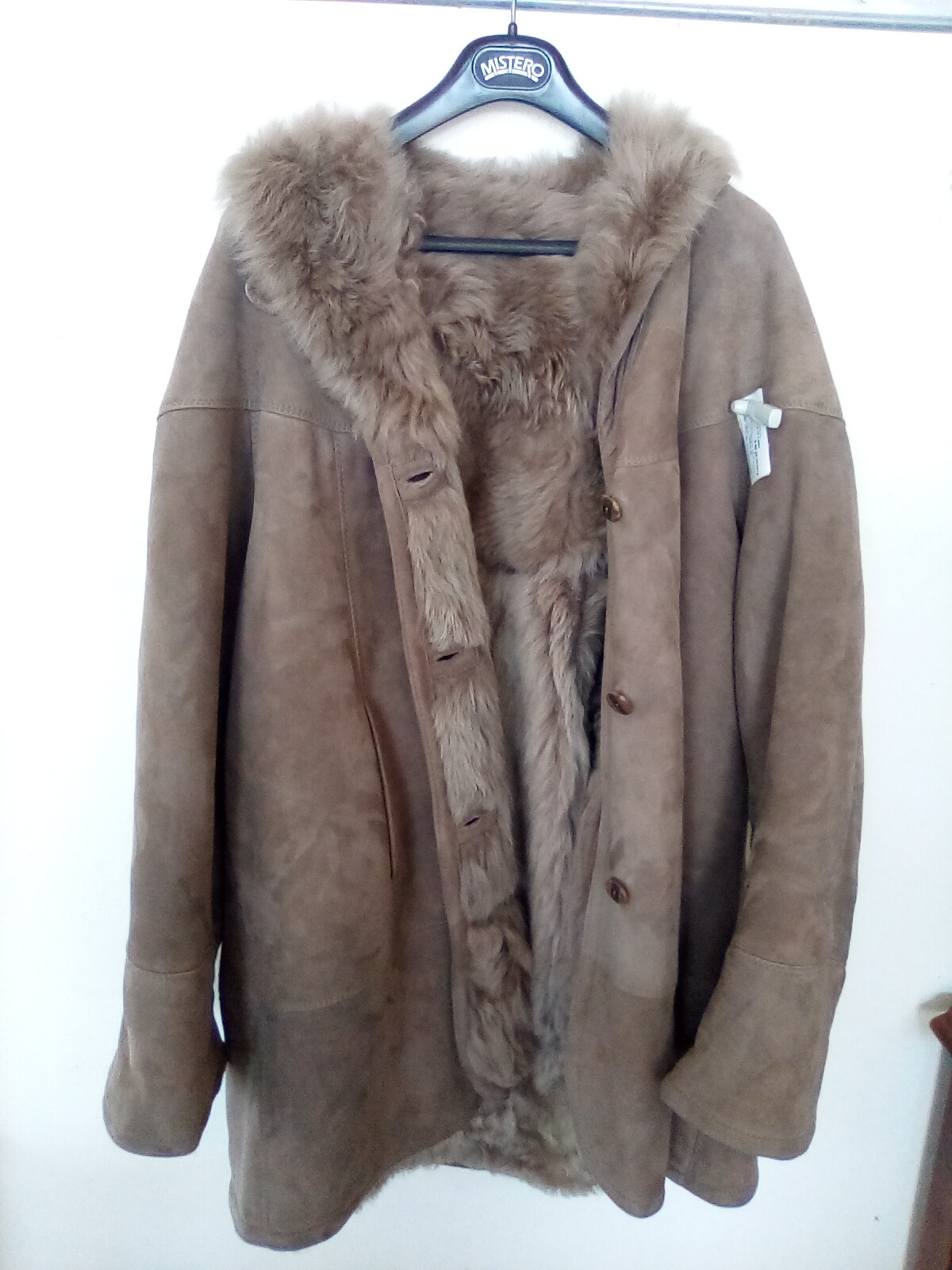 montone grigio SHEARLING tg.48