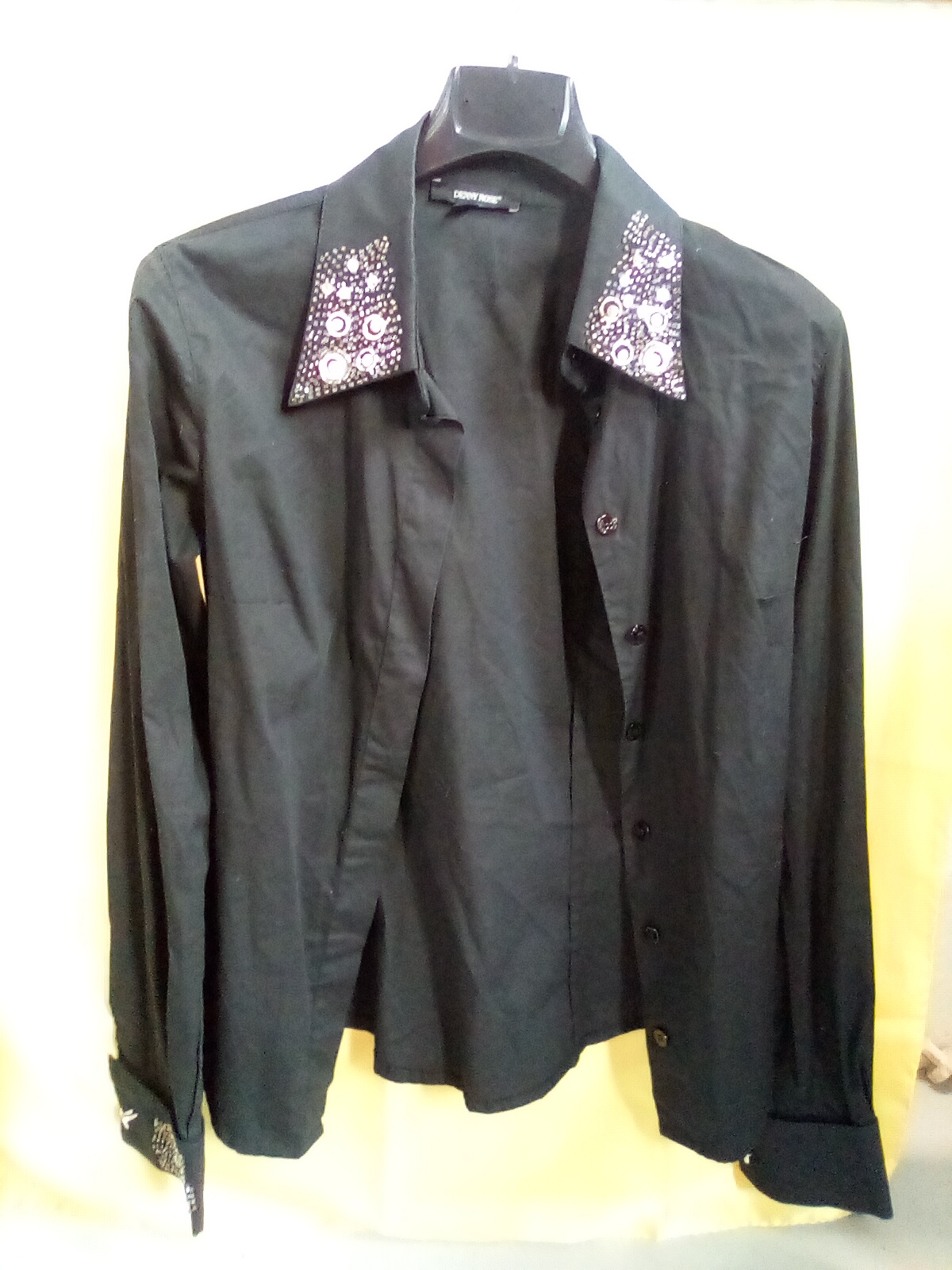  Camicia nera Denny Rose