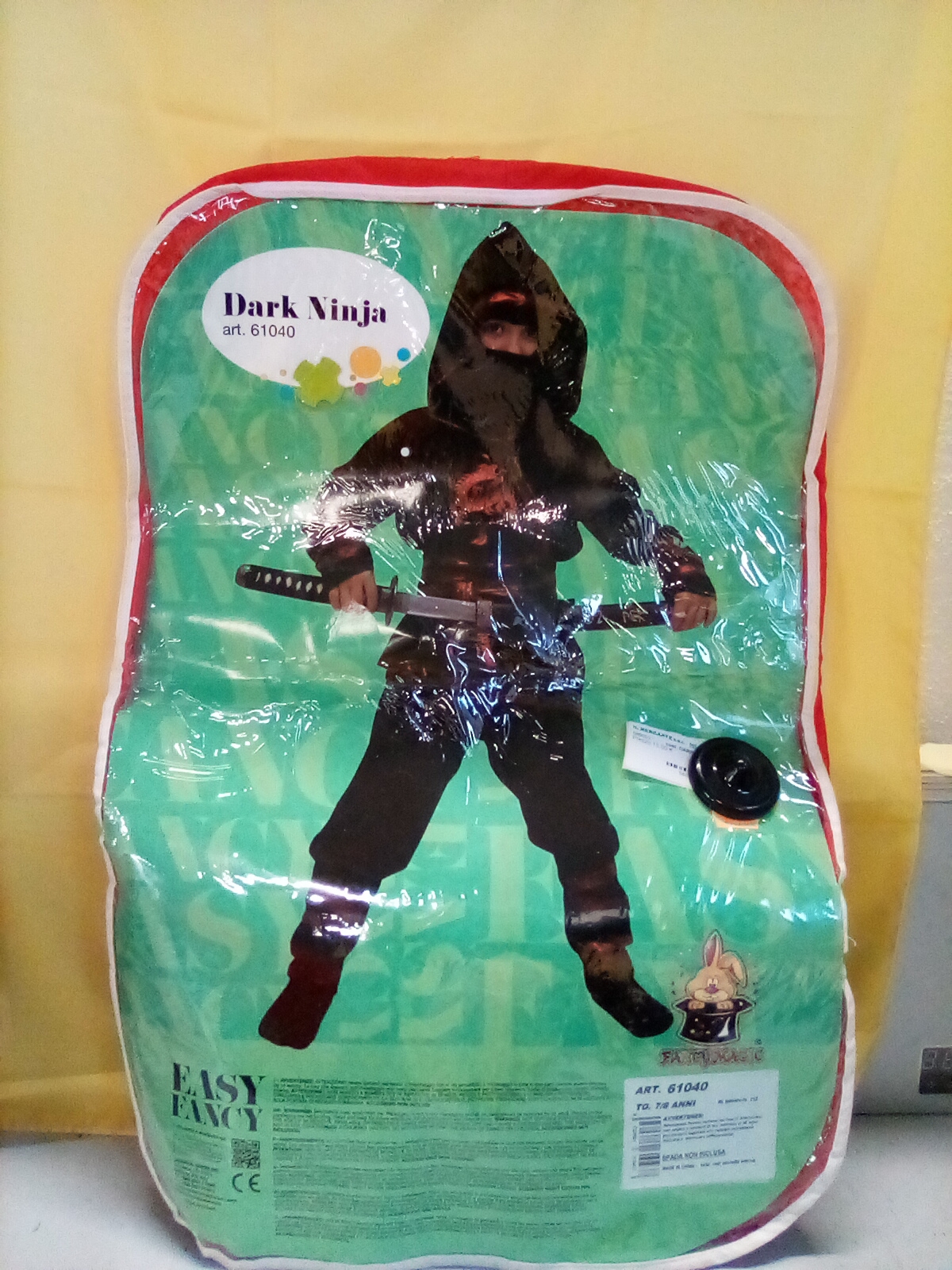 cost. DARK NINJA 7-8 anni