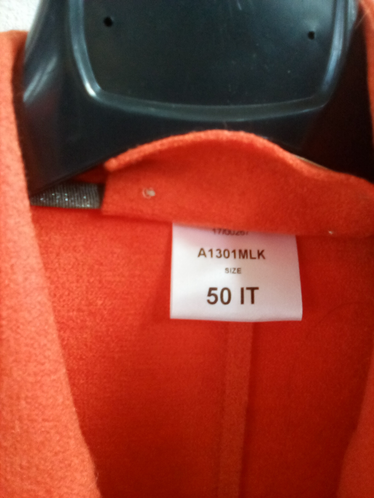 giacca arancione PAOLETTI DI FOLLINA 