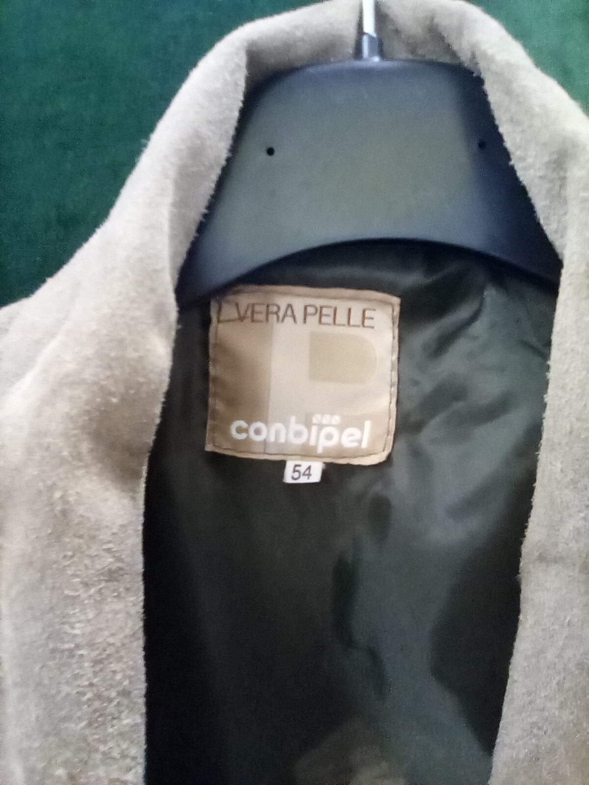 giacca in pelle CONBIPEL tg.54