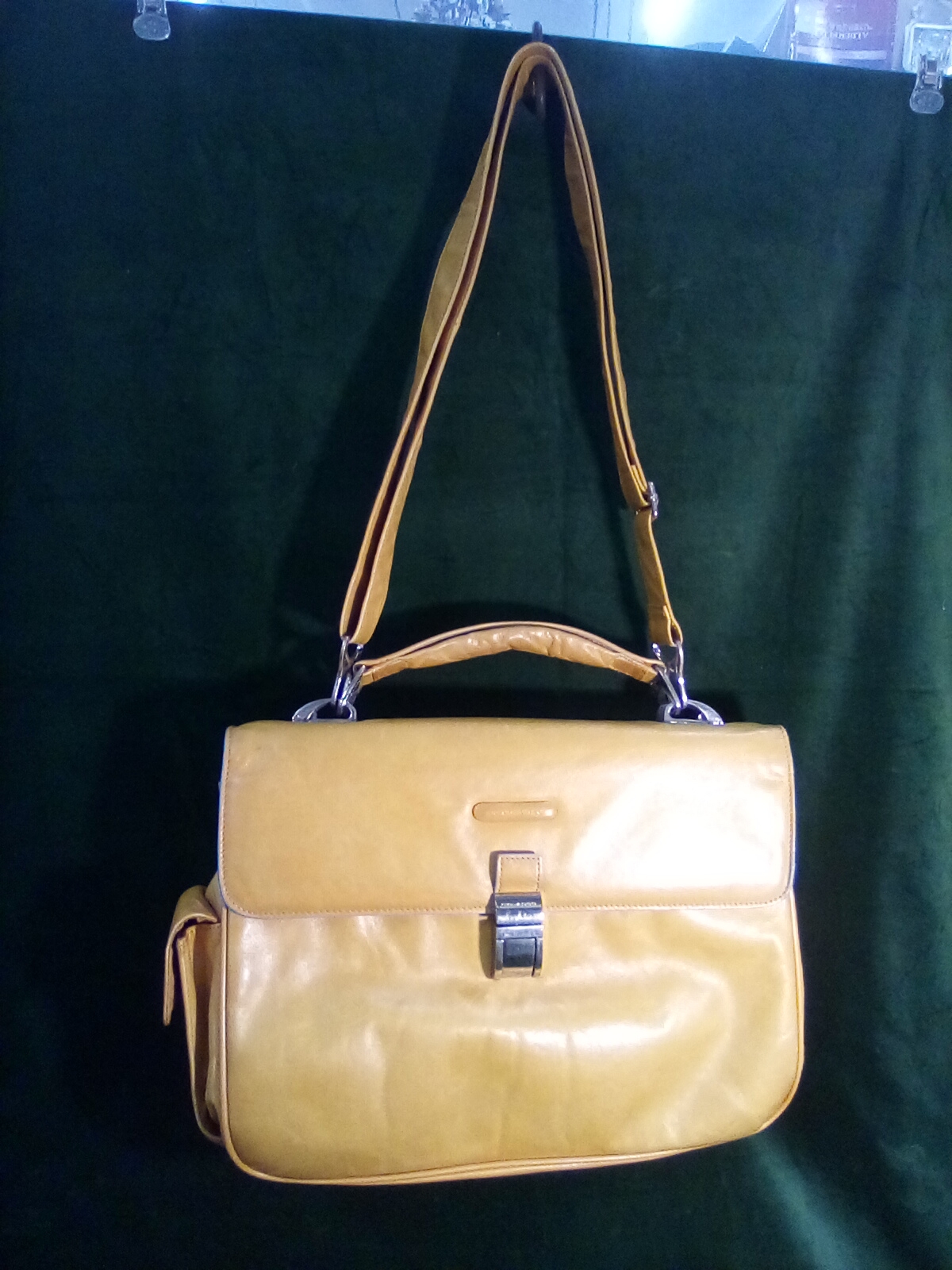 borsa senape PIQUADRO