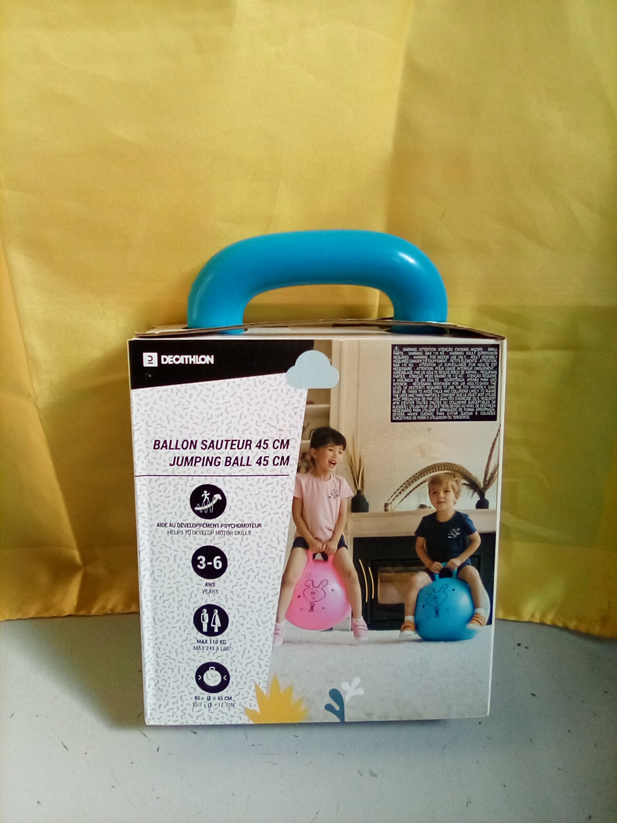 pallone per saltare 3-6 anni