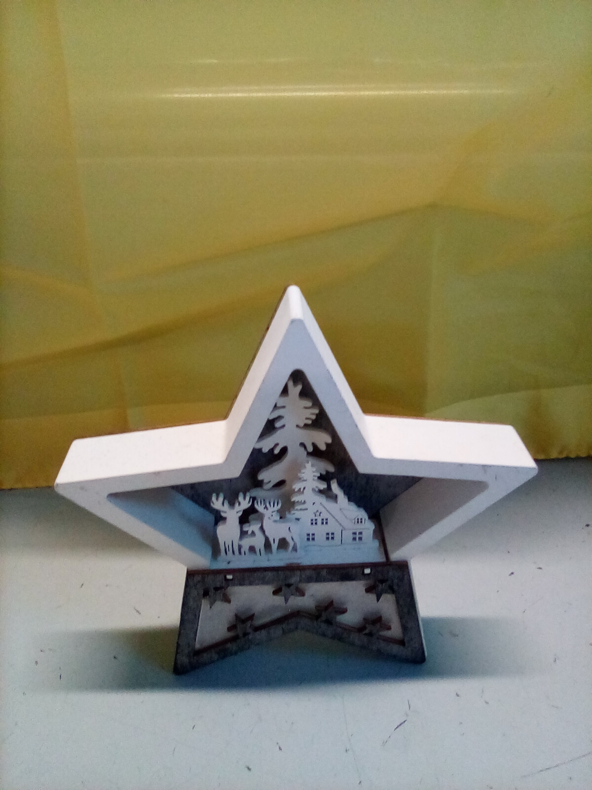  Stella con paesaggio luminoso