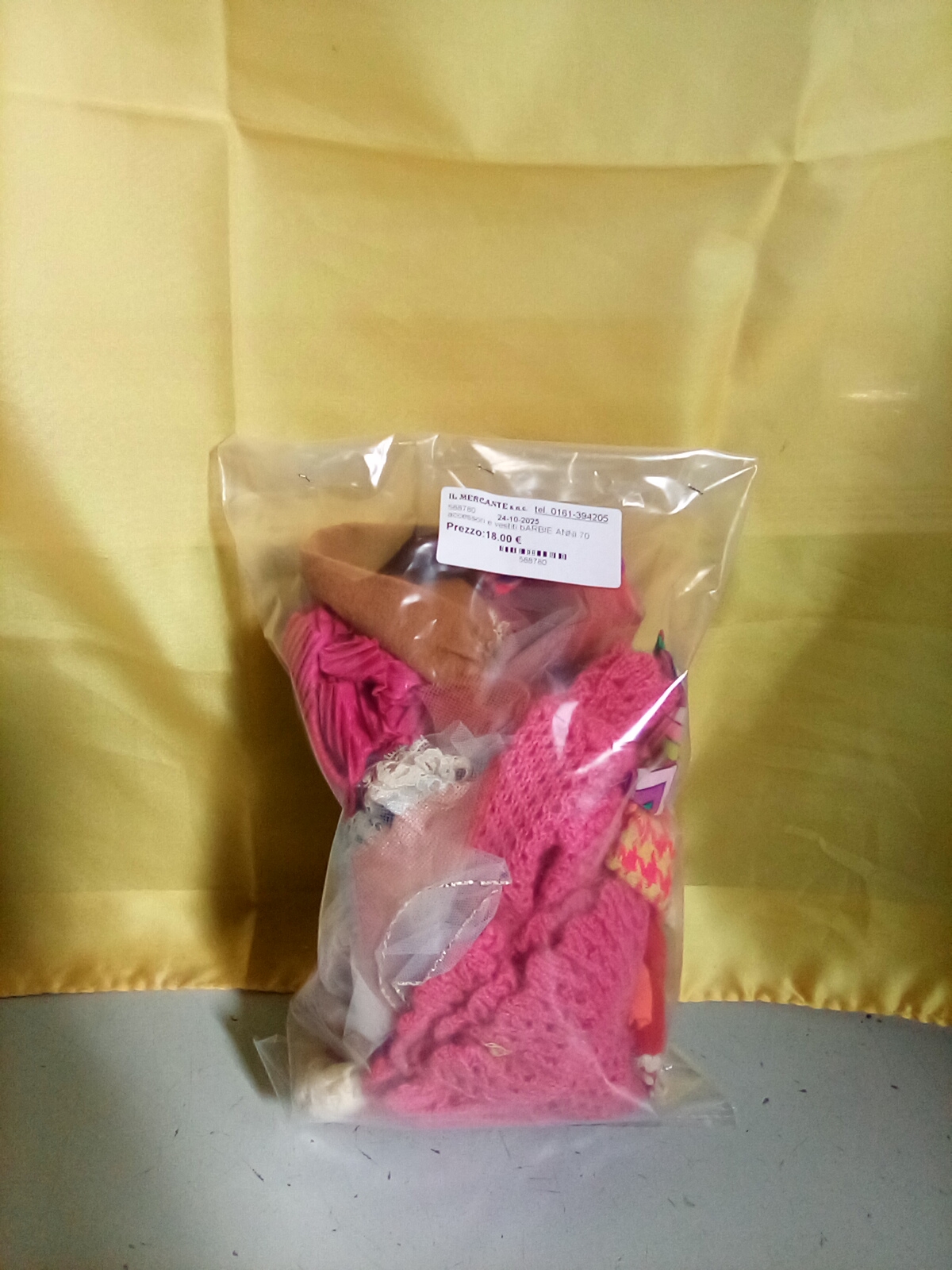 accessori e vestiti BARBIE ANNI 70