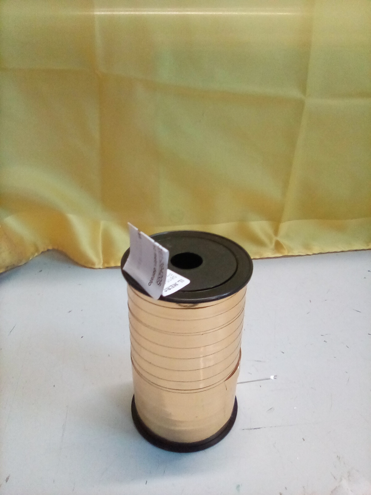 nastro natalizio 10 metri dorato