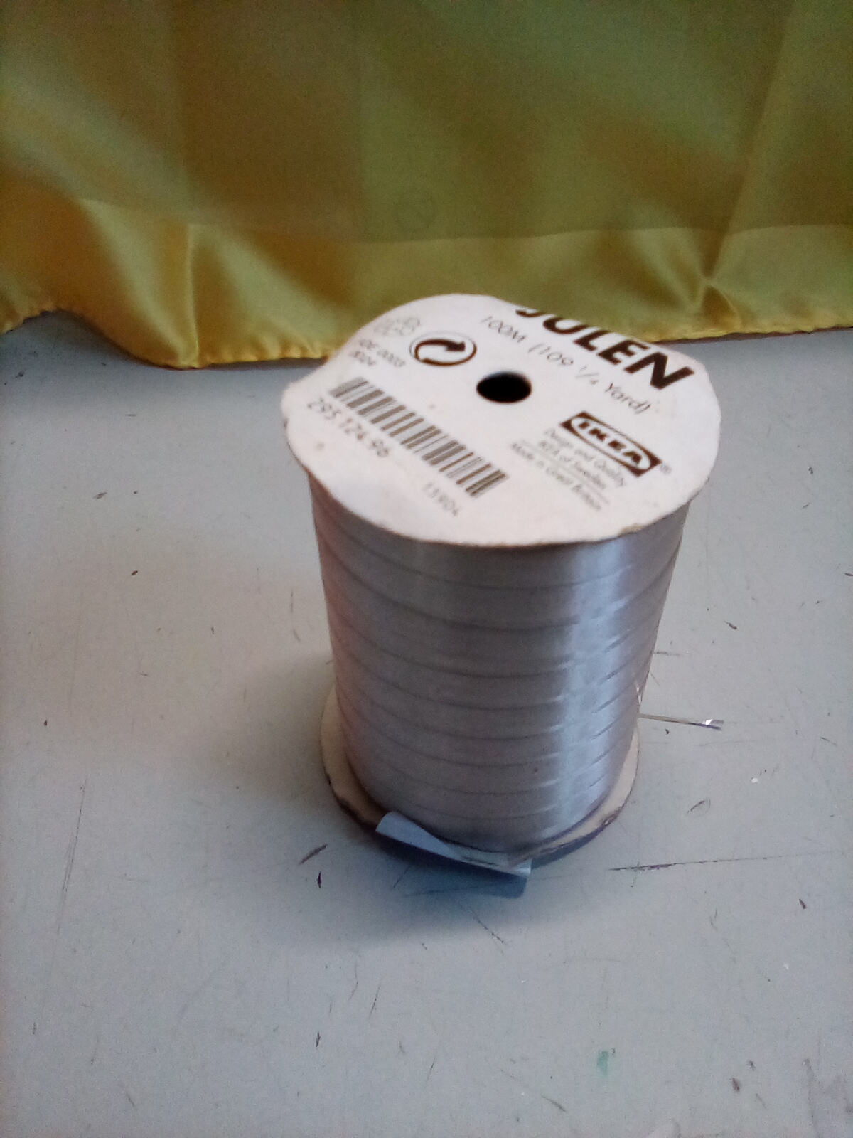  Nastro natalizio argentato