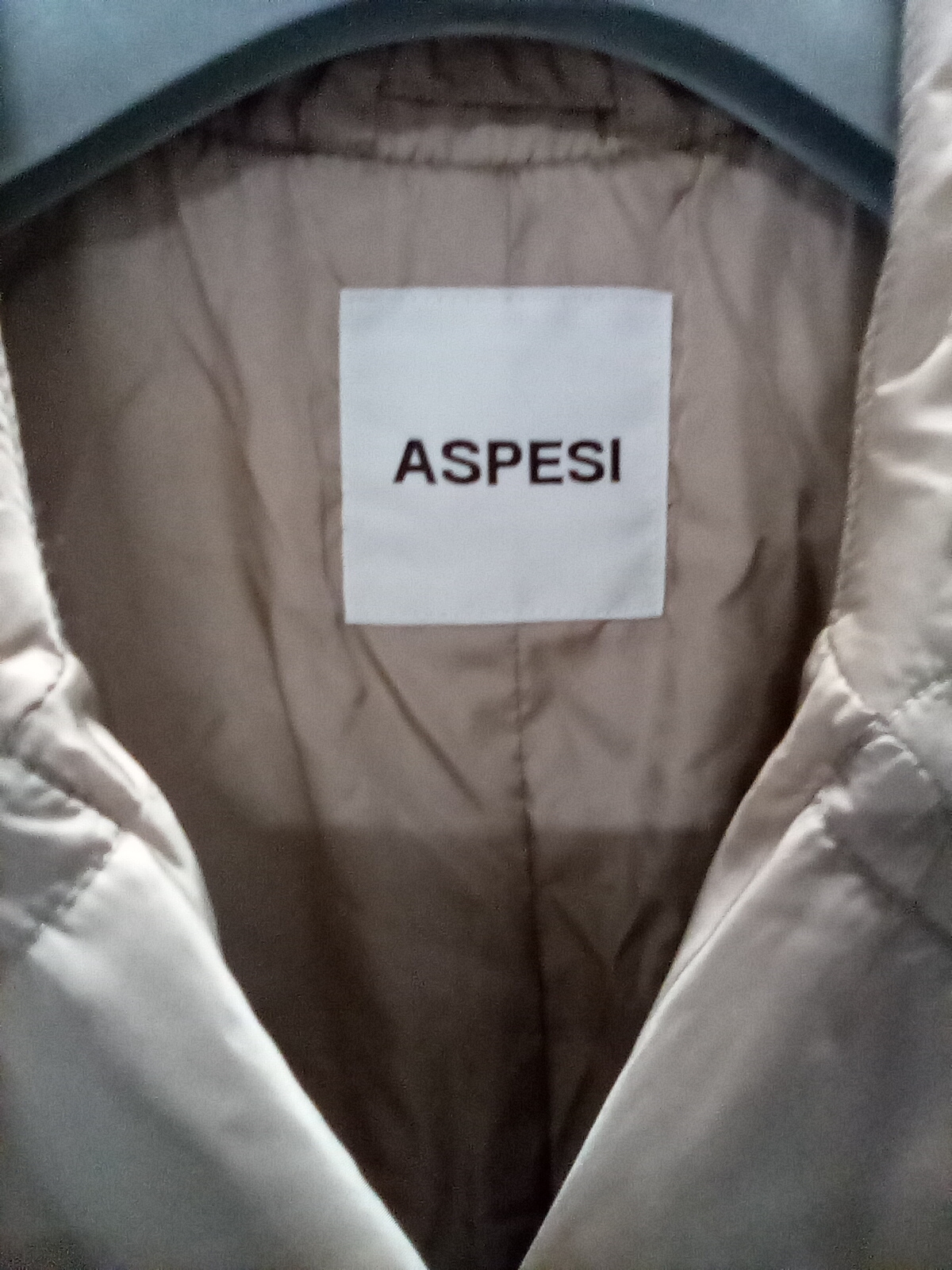 piumino beige ASPESI