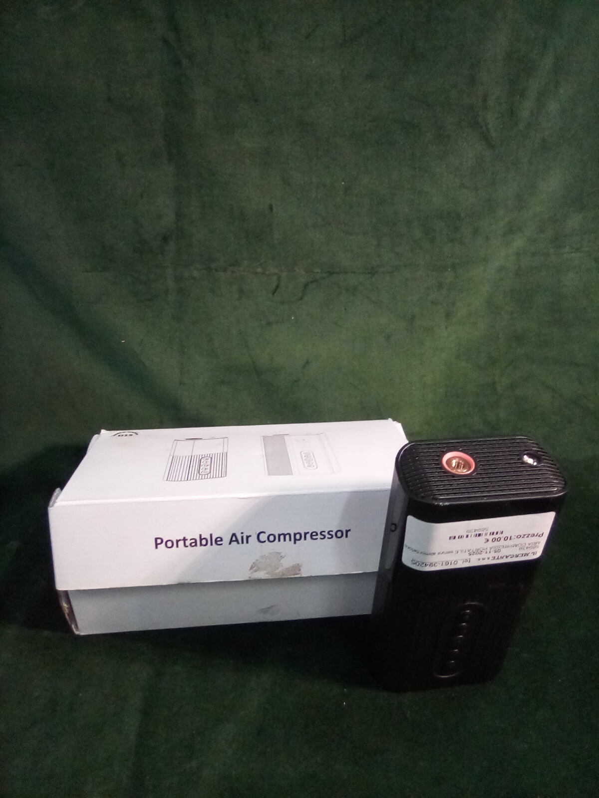 ARIA COMPRESSA PORTATILE senza alimentatore 