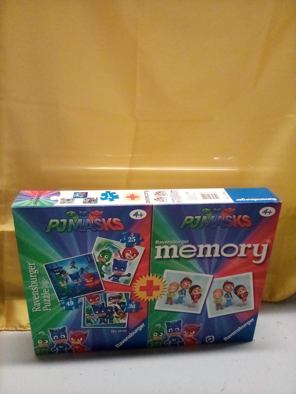  PJ masks puzzle più Memory