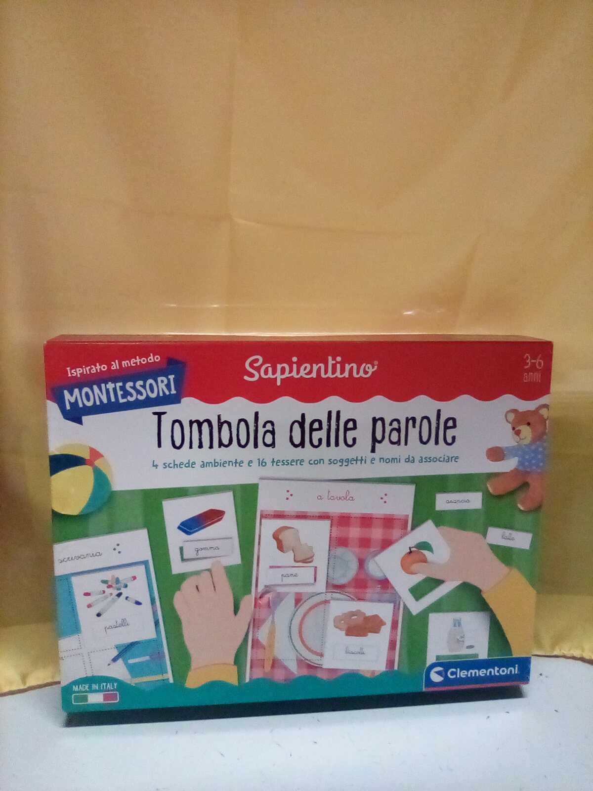 Sapientino tombola delle parole 