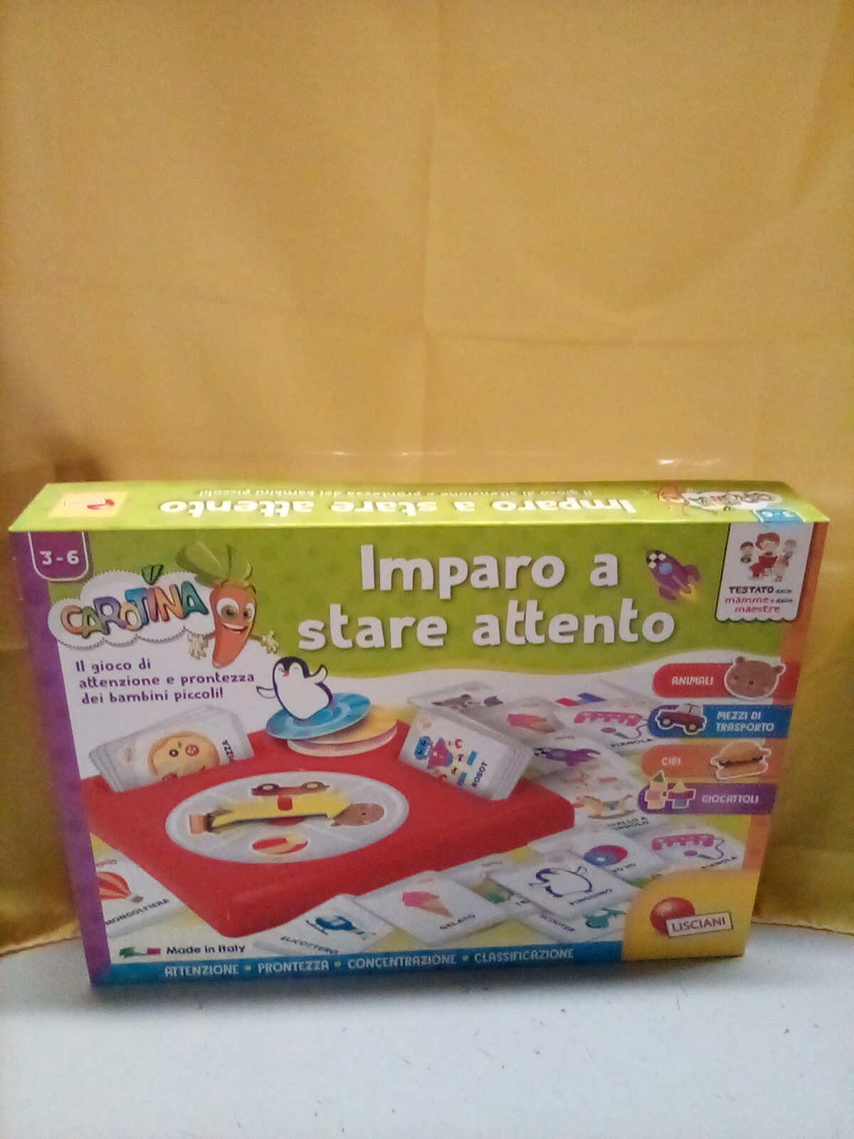  Gioco carotina imparo a stare attento