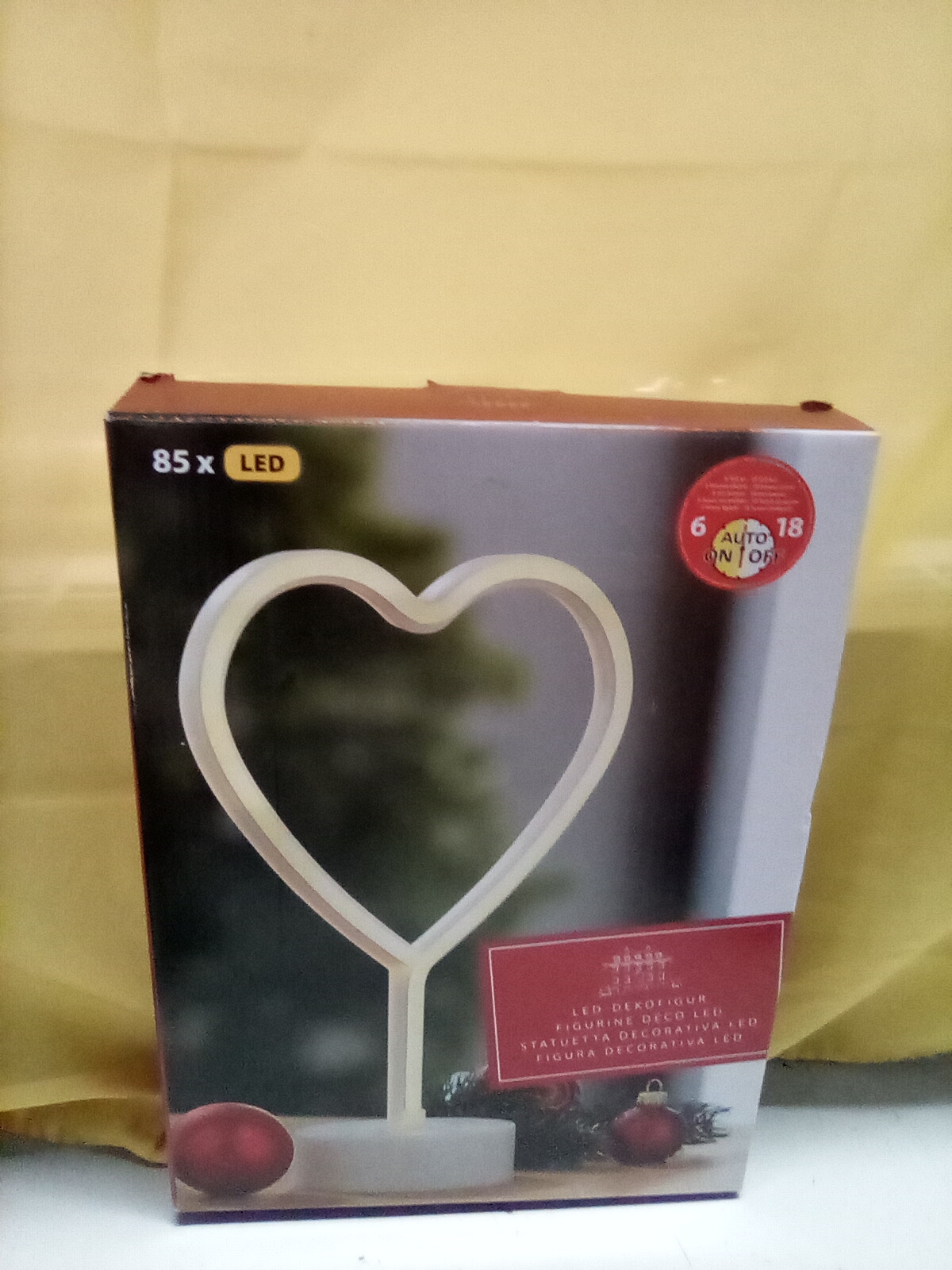 CUORE LUMINOSO A LED