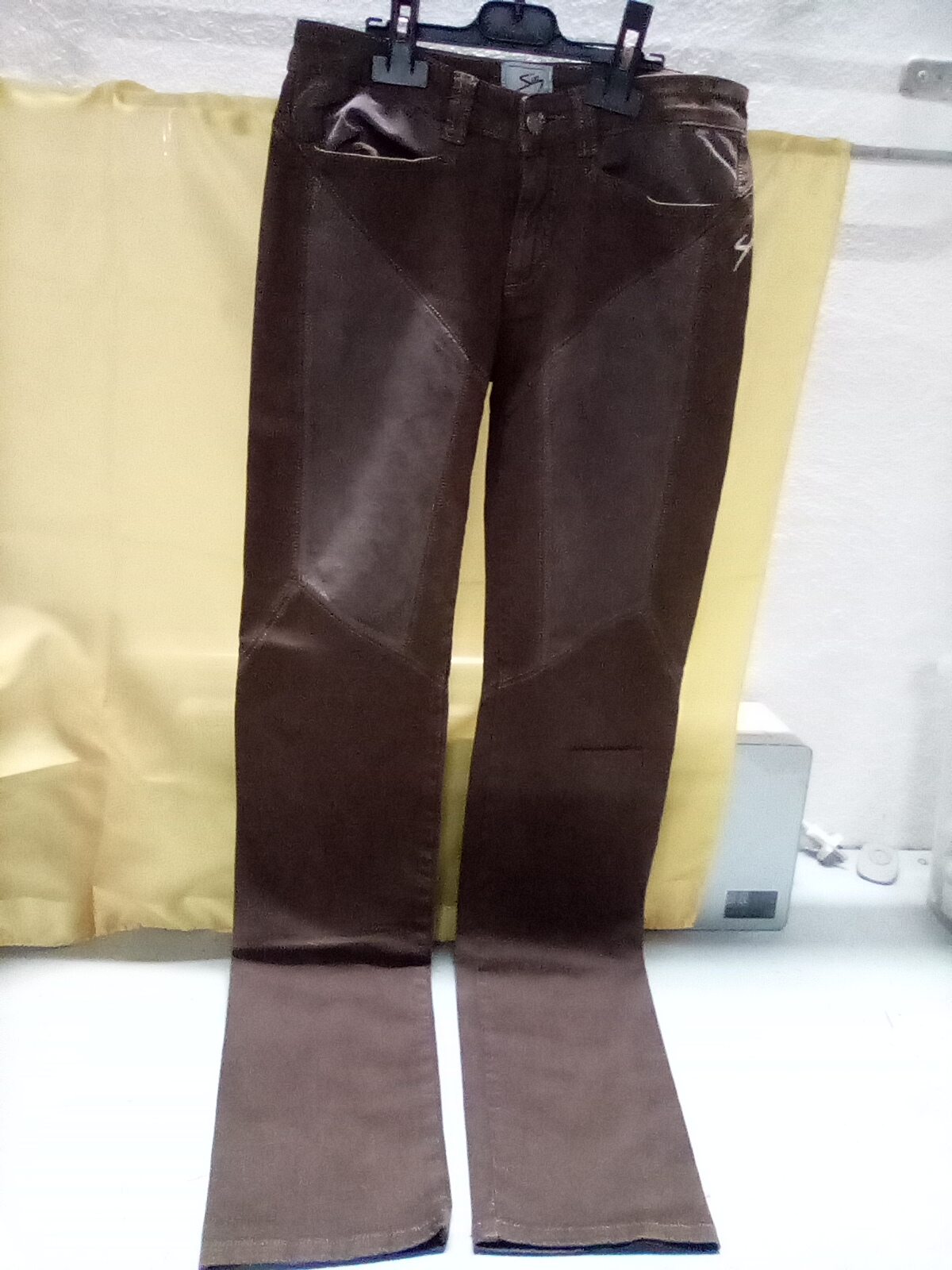 PANTALONE MARRONE CARLO CHIONNA TG.42