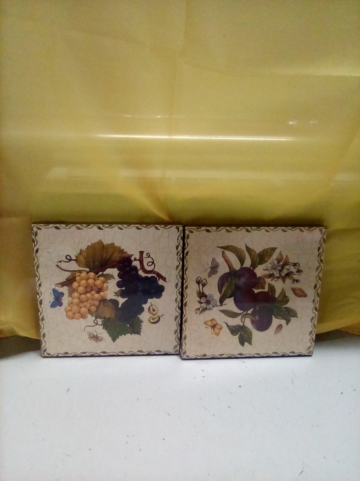 PIASTRELLA IN LEGNO DIS FRUTTA