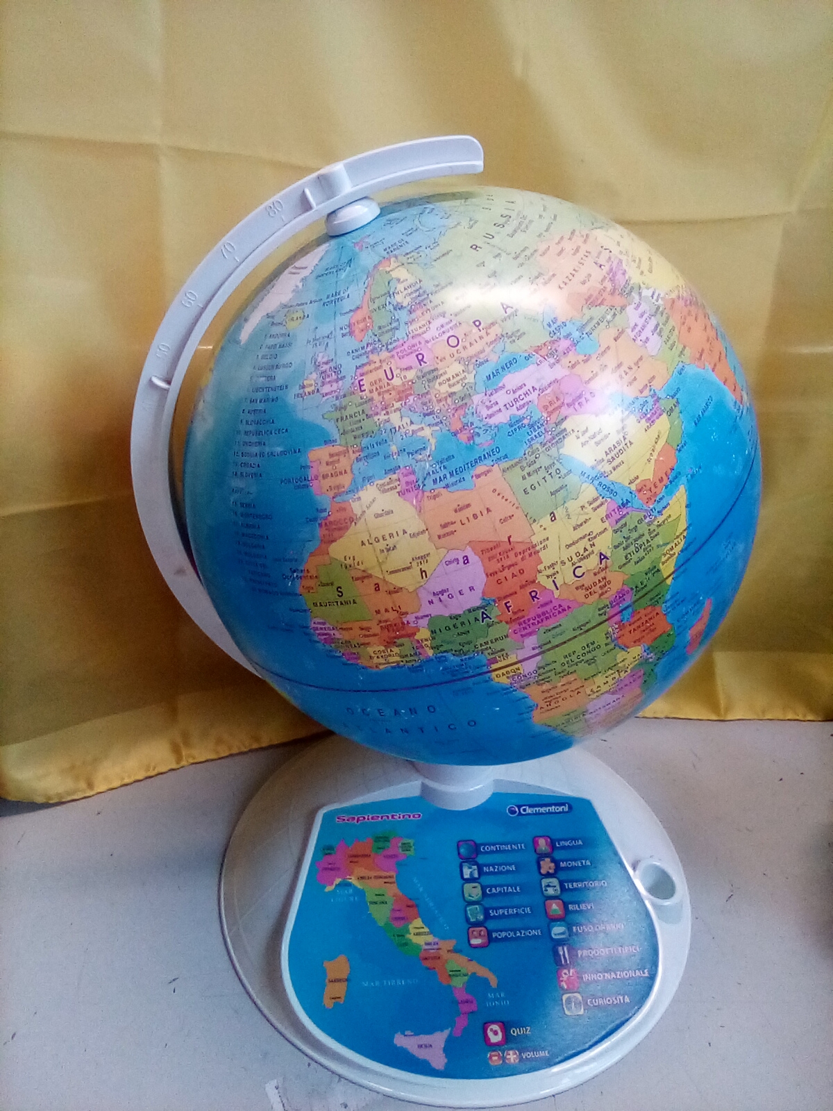 mappamondo SAPIENTINO