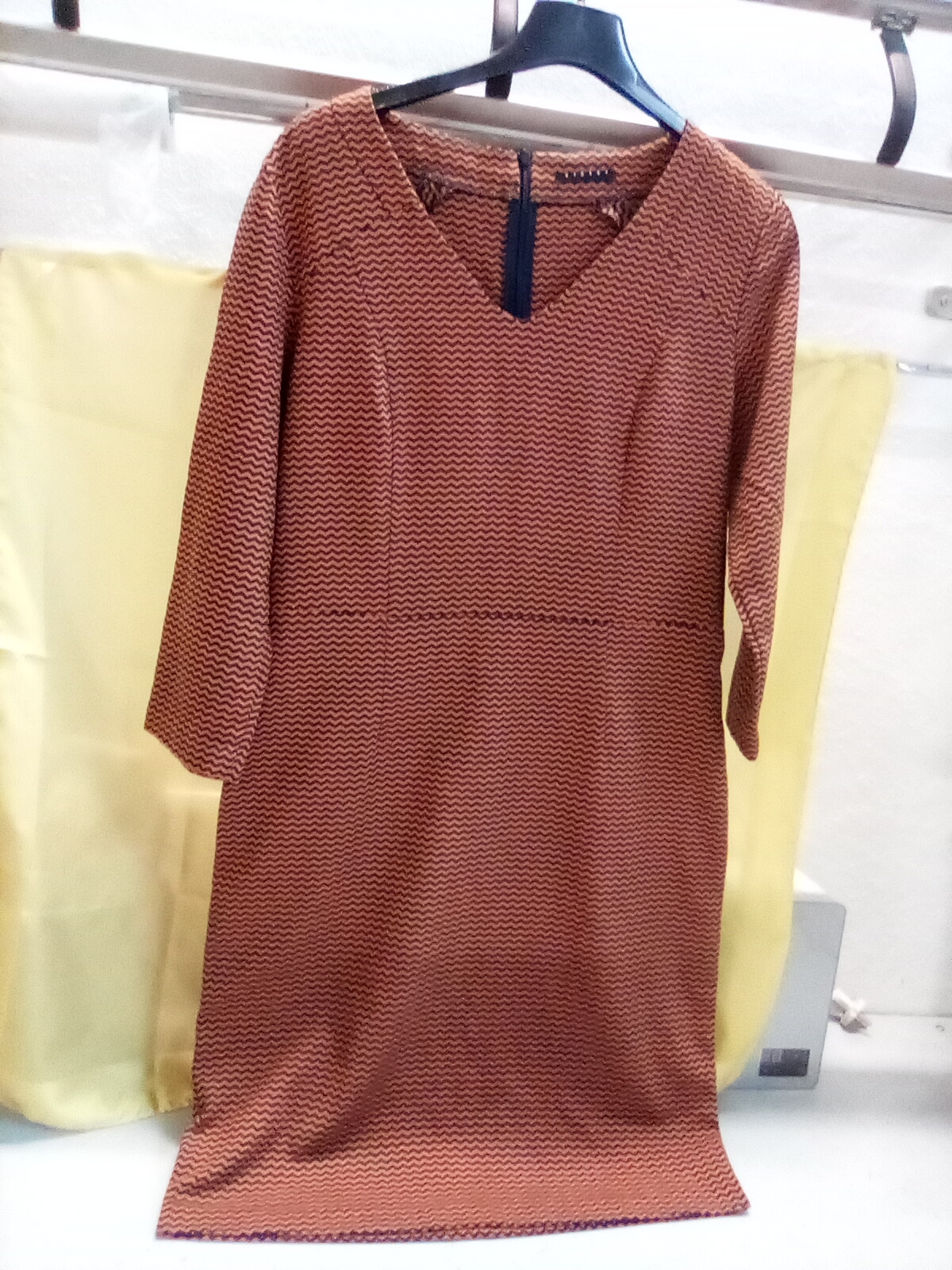 vest. arancione e nero SISLEY