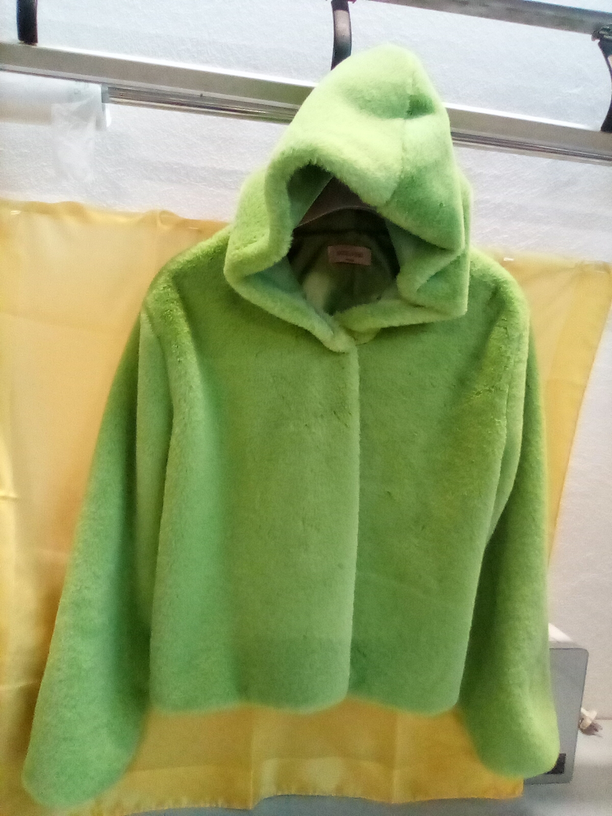 pelliccia verde ANTONELLO SERIO 