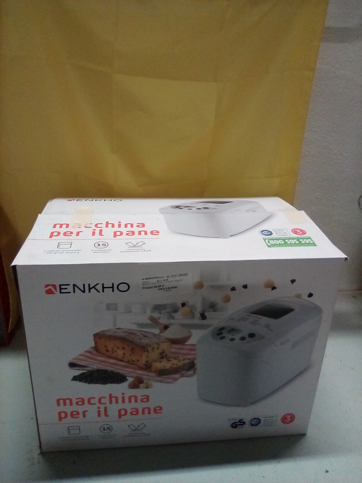 MACCHINA PER IL PANE ENKHO