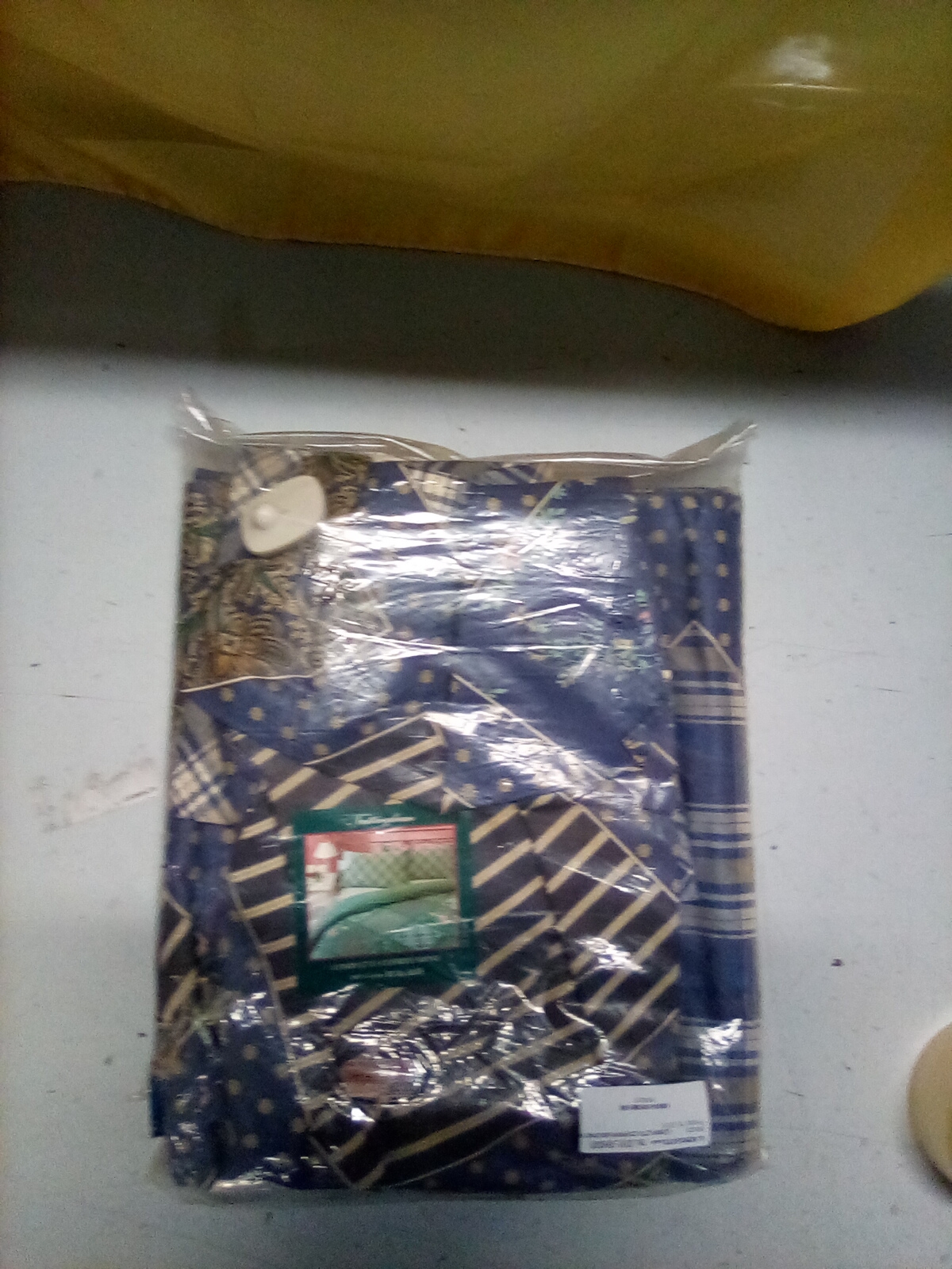 COMPLETO COPRIPIUMOONE MATRIMOPNIALE  BLU DISEGNI E AUDRETTI  