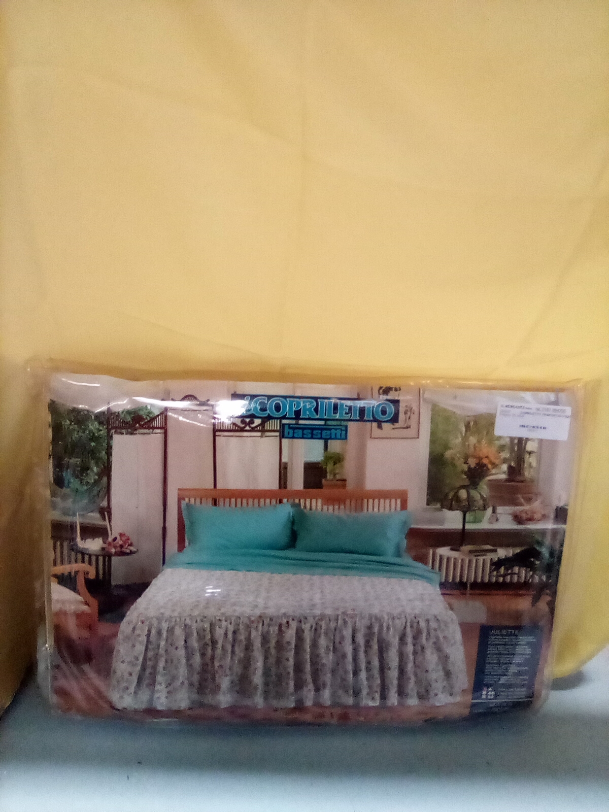 COPRILETTO TRAPUNTATO BASSETTI 180X260 DIS FLOREALE