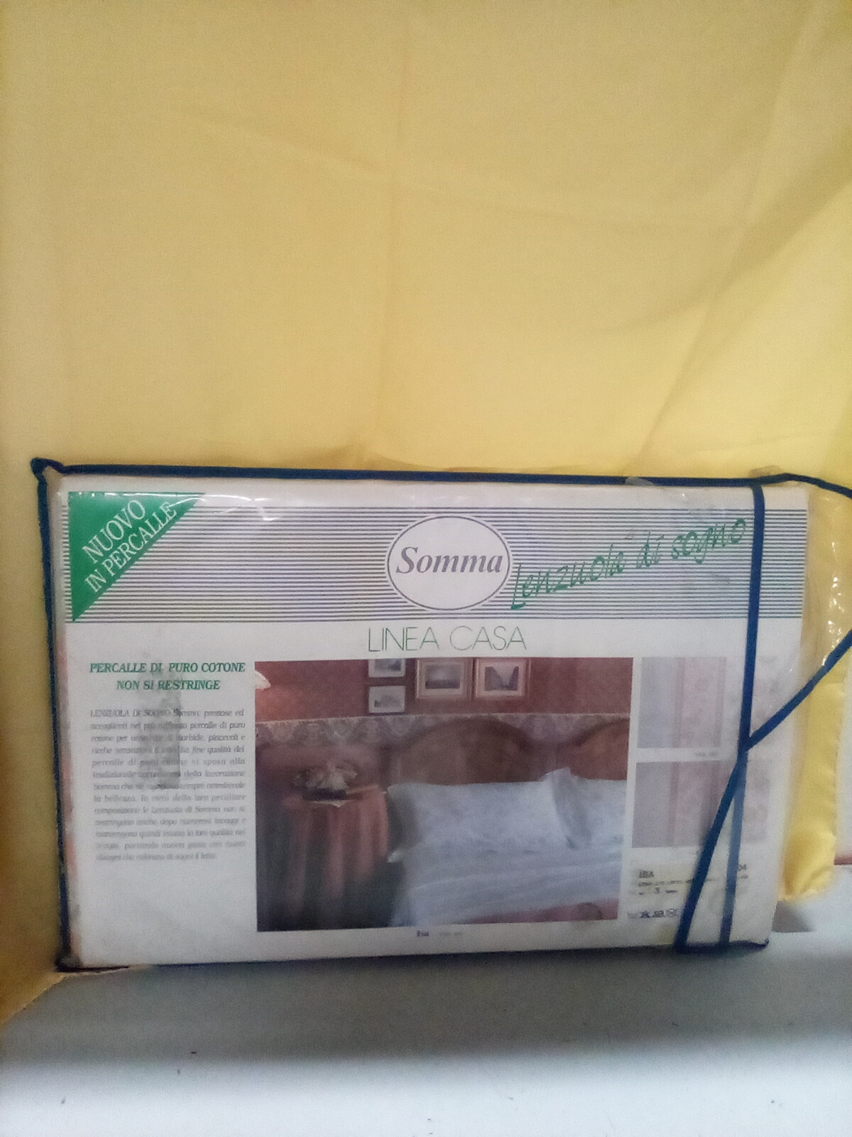 LENZUOLO SOTTO+SOPRA 270X290 VERDI/BIACHE DIS ARANCIONI SOMMA 