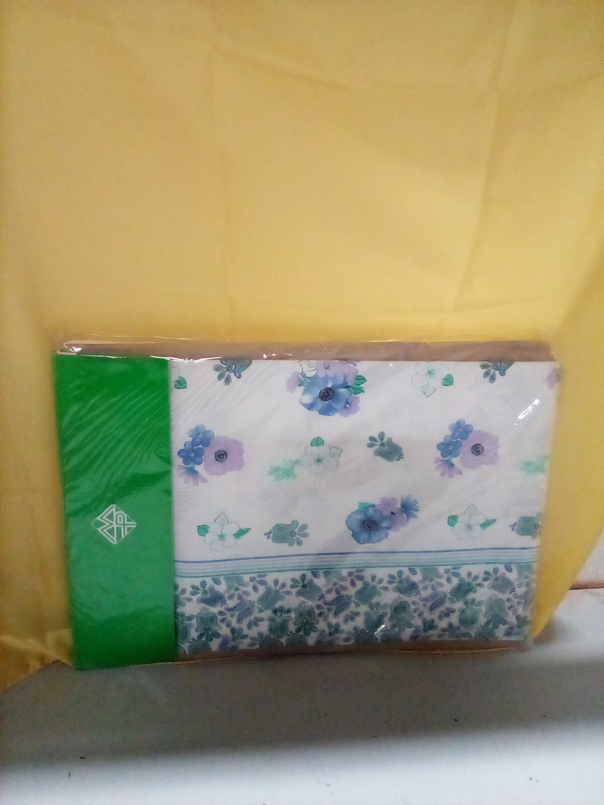 TOVAGLIA RETTANGOLARE 140X240 12 POSTI DIS AZZURRO