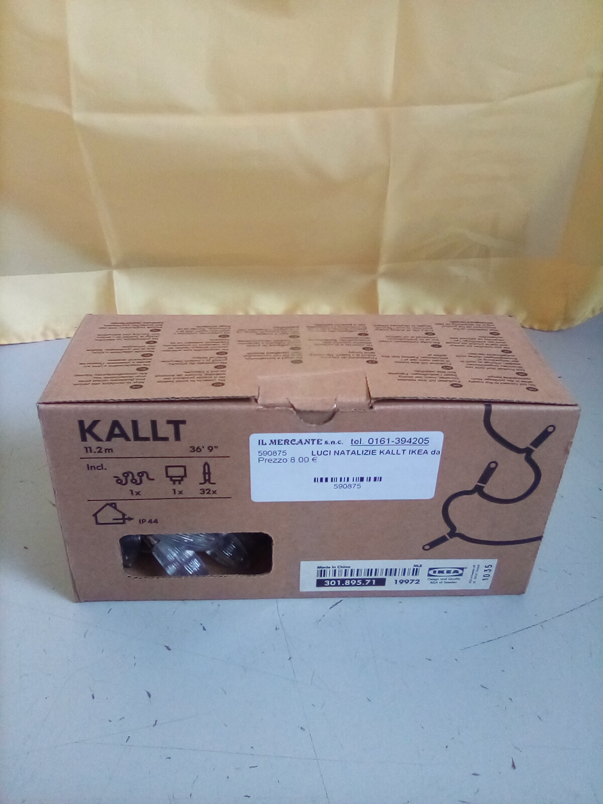 LUCI NATALIZIE KALLT IKEA da esterno