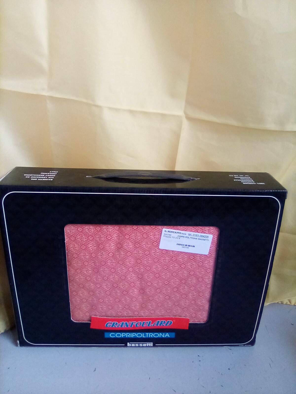 COPRI POLTRONA BASSETTI